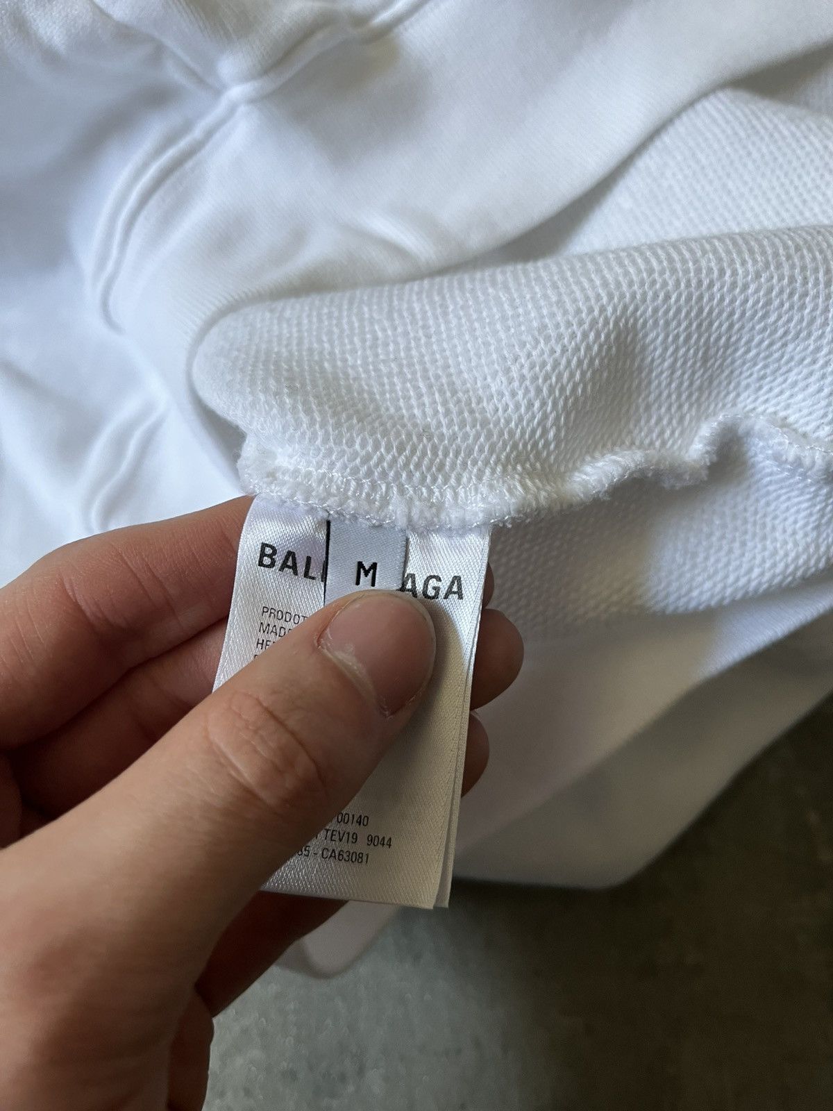 Balenciaga Balenciaga BB logo hoodie white new Size US M / EU 48-50 / 2 - 9 Thumbnail