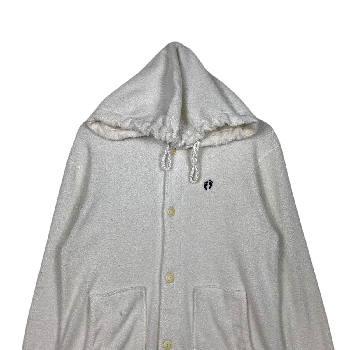 Hang Ten HANGTEN Small Logo White Zipper Hoodies Sweatshirt #2016-C87 Size US L / EU 52-54 / 3 - 2 Thumbnail