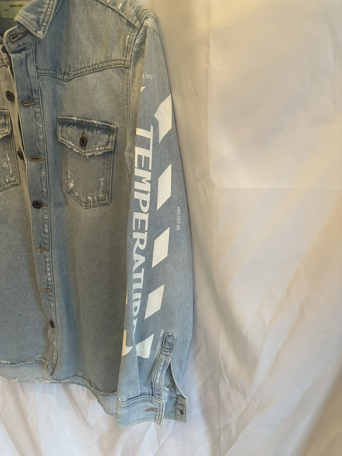 Off-White Off-White Denim Shirt Size US M / EU 48-50 / 2 - 4 Thumbnail