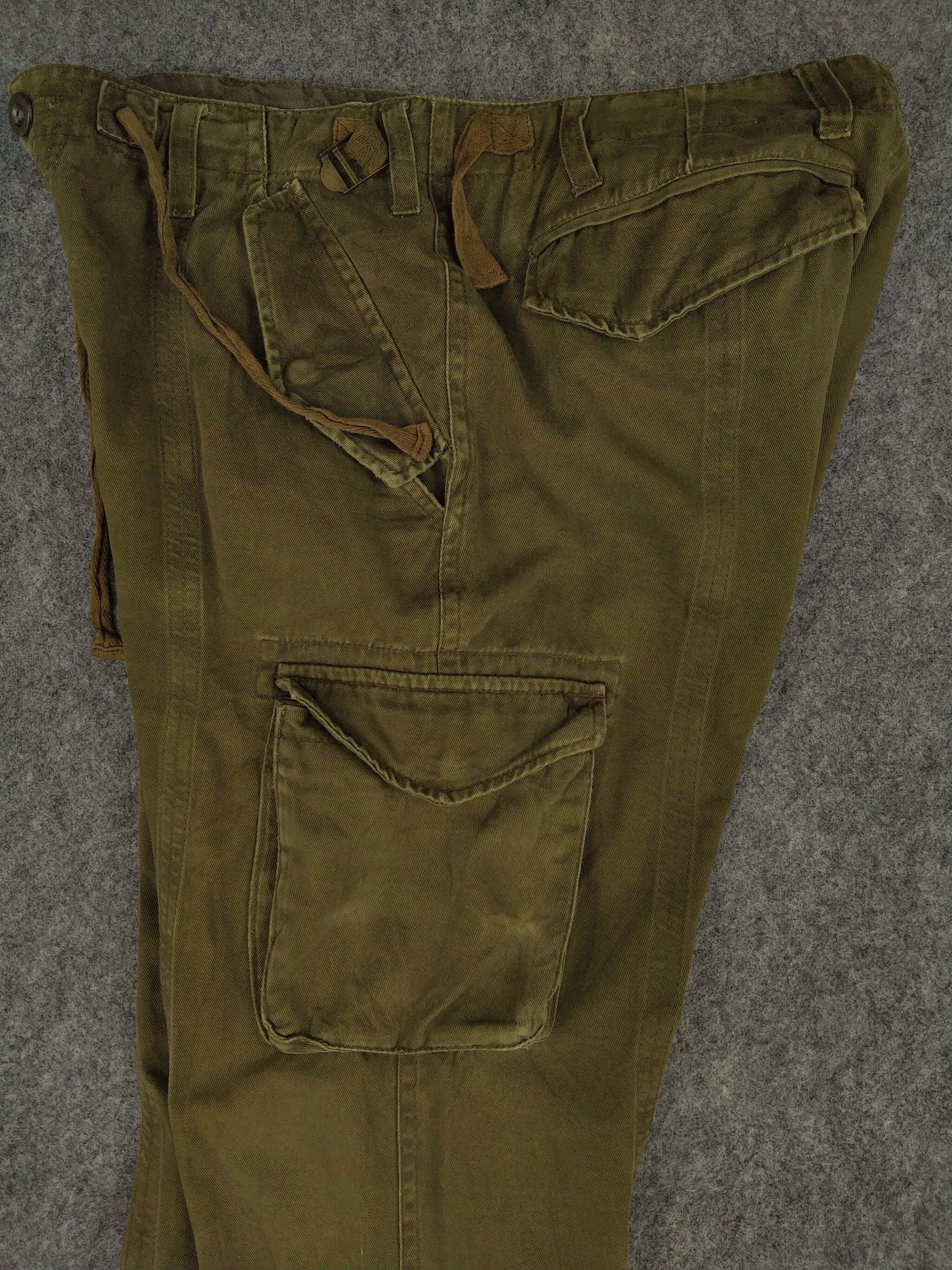 Japanese Brand Daily News Cargo Multi Pocket Pants 33x32 -CP206 Size US 33 - 4 Thumbnail