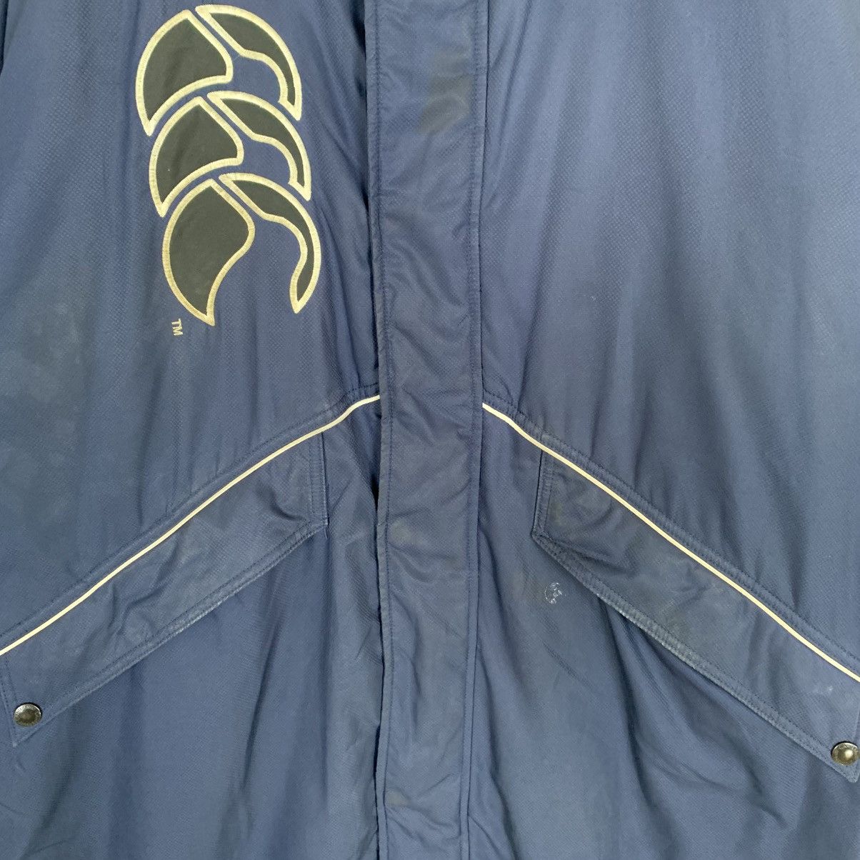 Canterbury of New Zealand × Designer × Vintage Vintage Canterbury Long Coach Jacket Size US XL / EU 56 / 4 - 5 Thumbnail