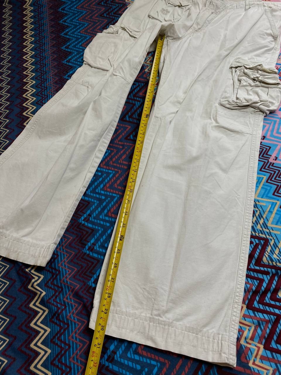 Alpha Industries Vintage Alpha Industries Big logo Pants Size US 33 - 16 Thumbnail