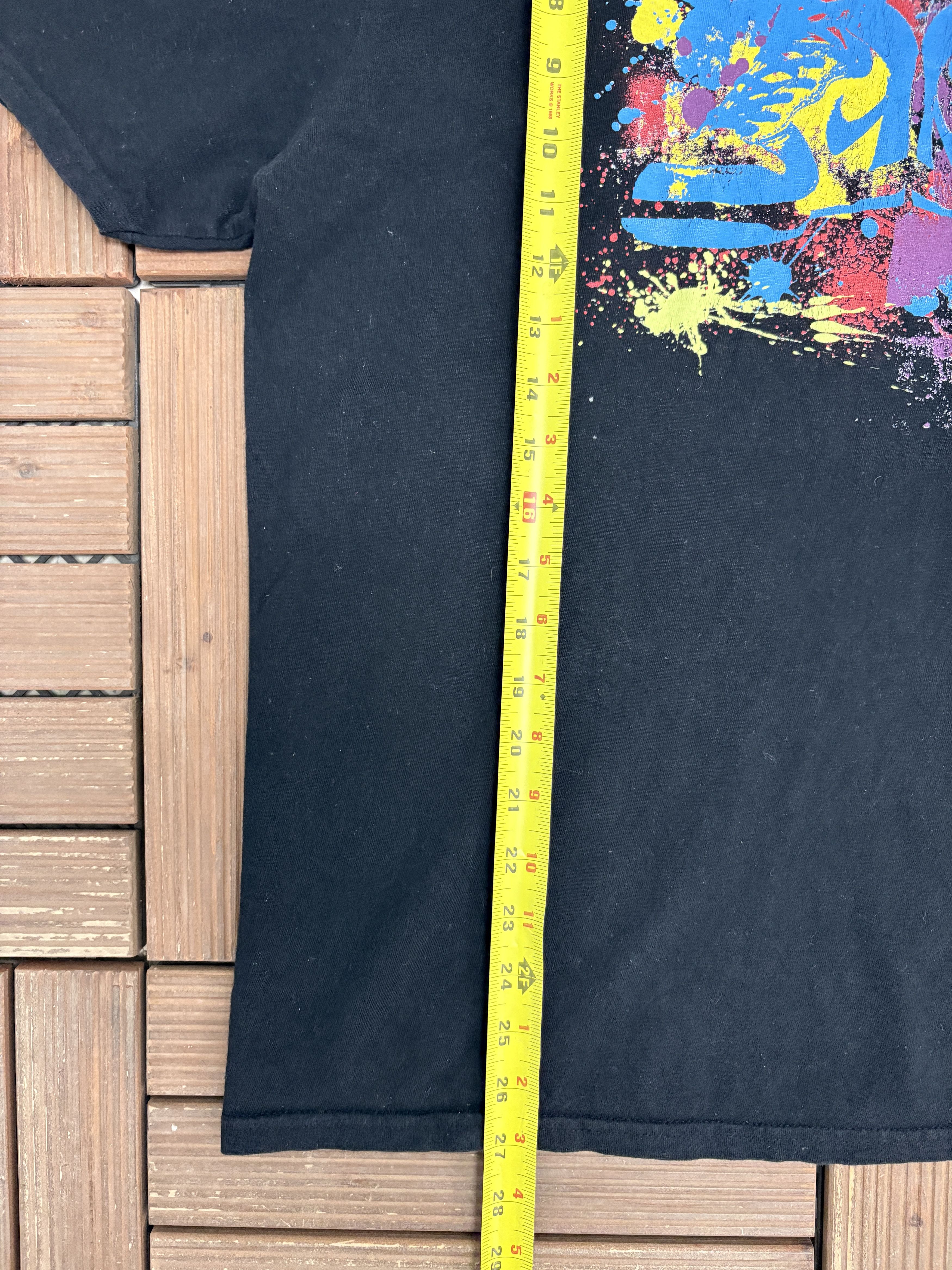 Nike Nike Abstract Paint Vintage Y2K Black T-Shirt Tee Size US XL / EU 56 / 4 - 7 Thumbnail