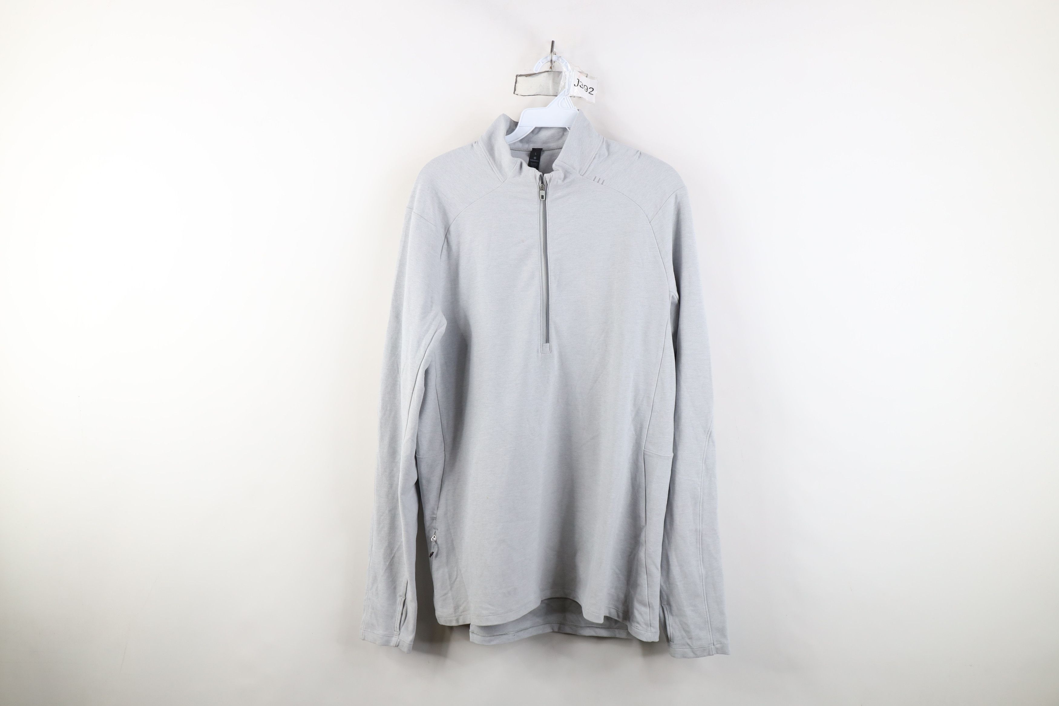 Lululemon Lululemon Surge Half Zip Pullover Running Yoga Jacket Top Size US L / EU 52-54 / 3 - 1 Thumbnail