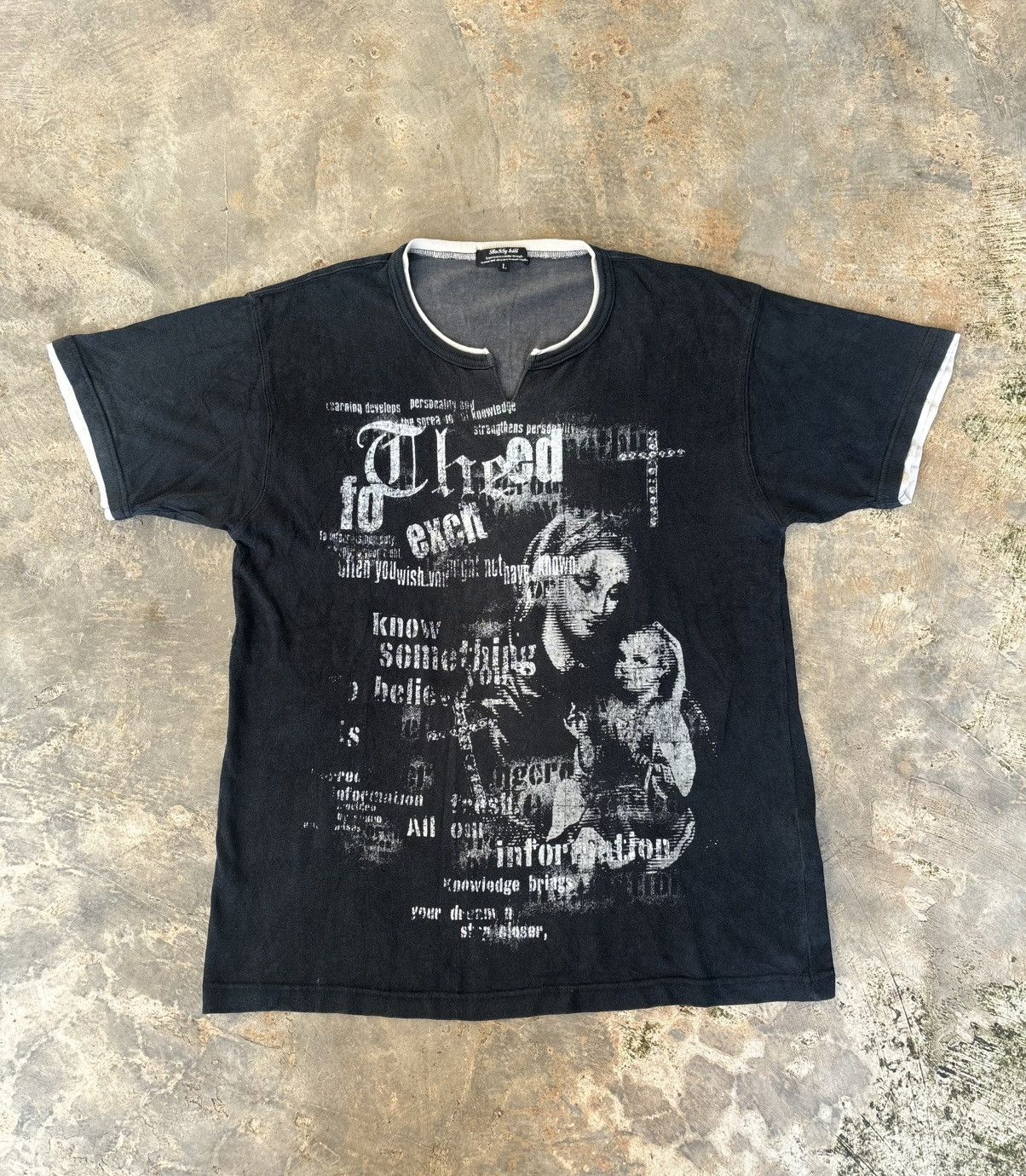 If Six Was Nine Y2k Bossy hill Ifsixwasnine Lgb Punk Style Tshirt Size US L / EU 52-54 / 3 - 1 Thumbnail