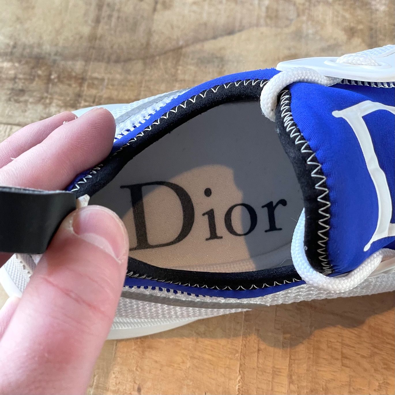 Dior Dior Homme B21 Neo White Blue Sneakers Size US 7 / EU 40 - 8 Thumbnail