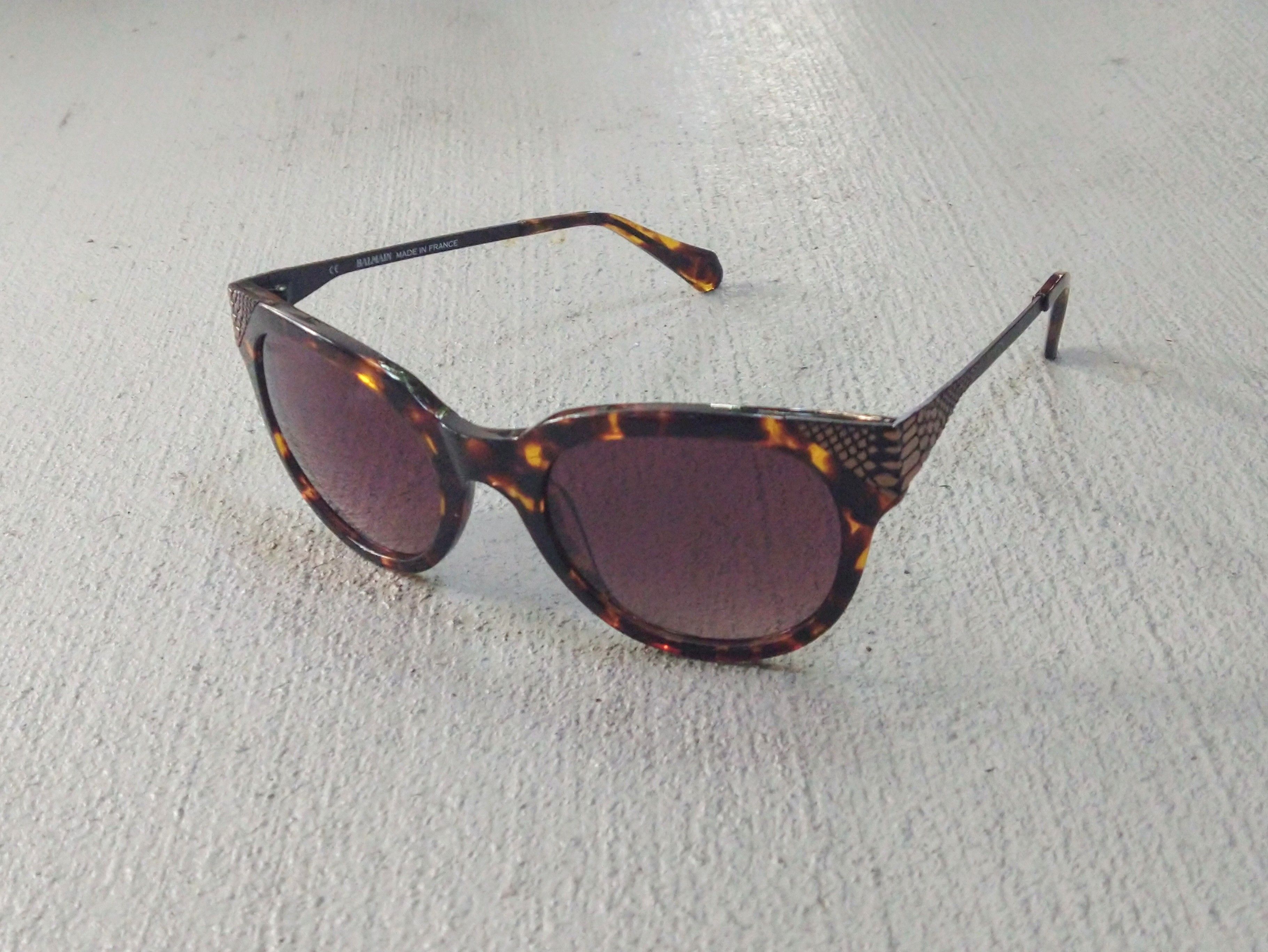 Balmain Balmain Sunglasses BL2082B Brown Tortoise Cat Eye Size ONE SIZE - 2 Thumbnail