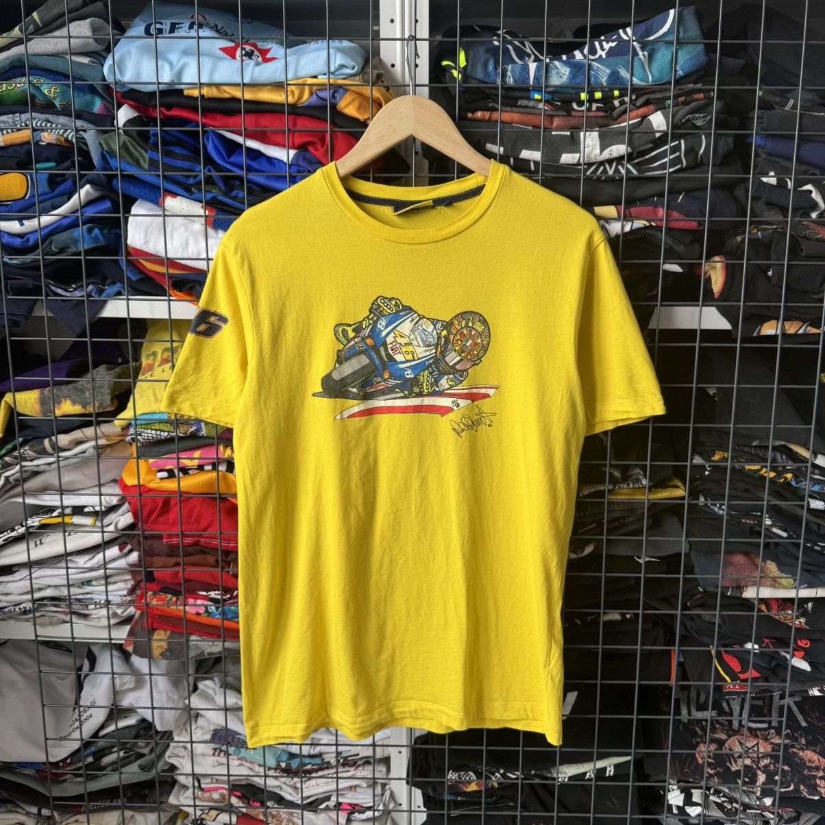 Other Valentino Rossi VR46 Yellow Moto T-shirt Size US L / EU 52-54 / 3 - 1 Thumbnail