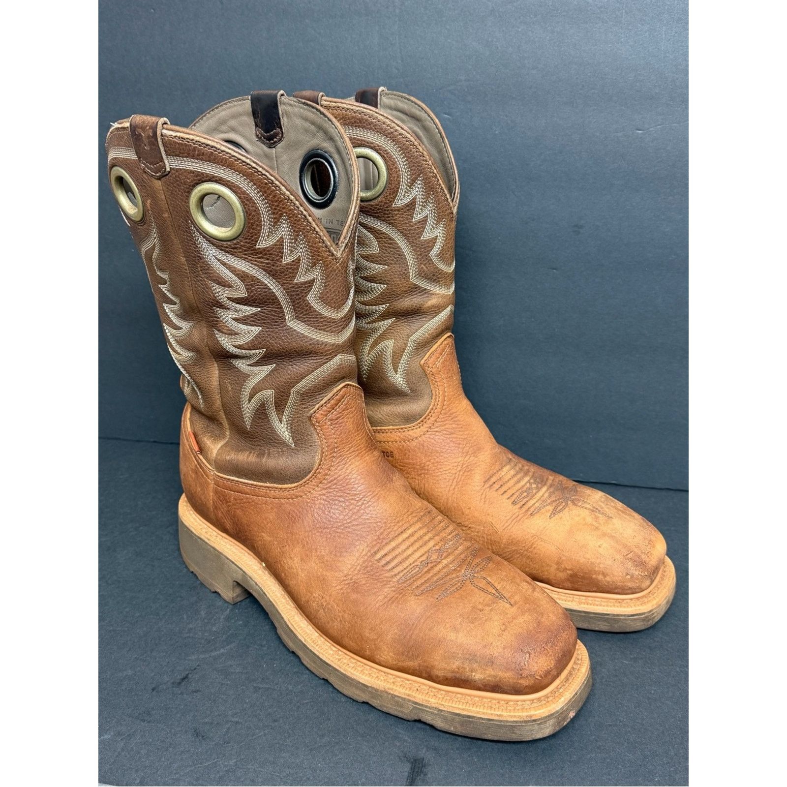 Tecovas Tecovas LongHaul Waterproof Square Composite Toe Boots 10.5D Size US 10.5 / EU 43-44 - 2 Thumbnail