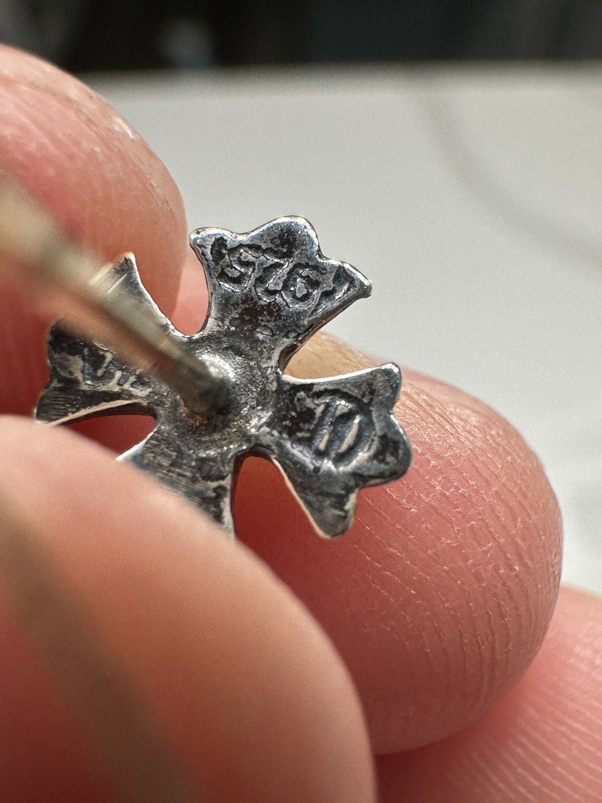 Chrome Hearts 🔥Chrome Hearts Cross Earring🔥 Size ONE SIZE - 5 Thumbnail