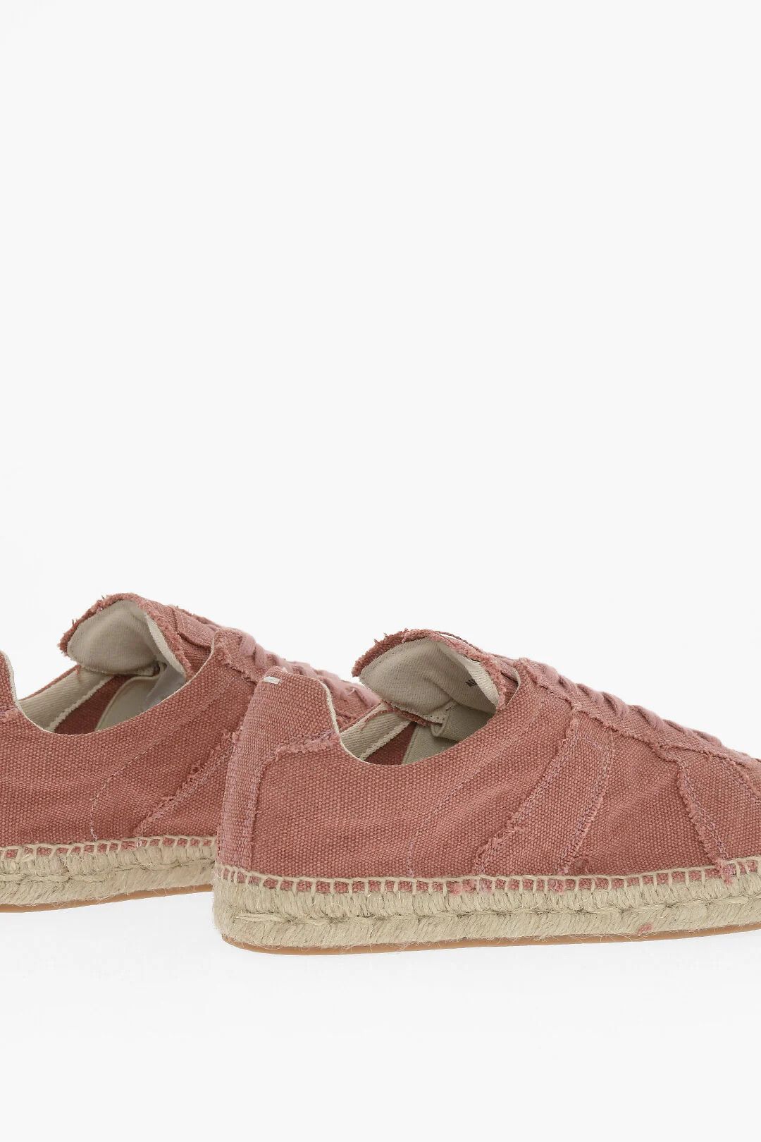 Maison Margiela og1mm0426 Fabric Low-Top Sneakers in Pink Size US 6 / IT 36 - 3 Thumbnail