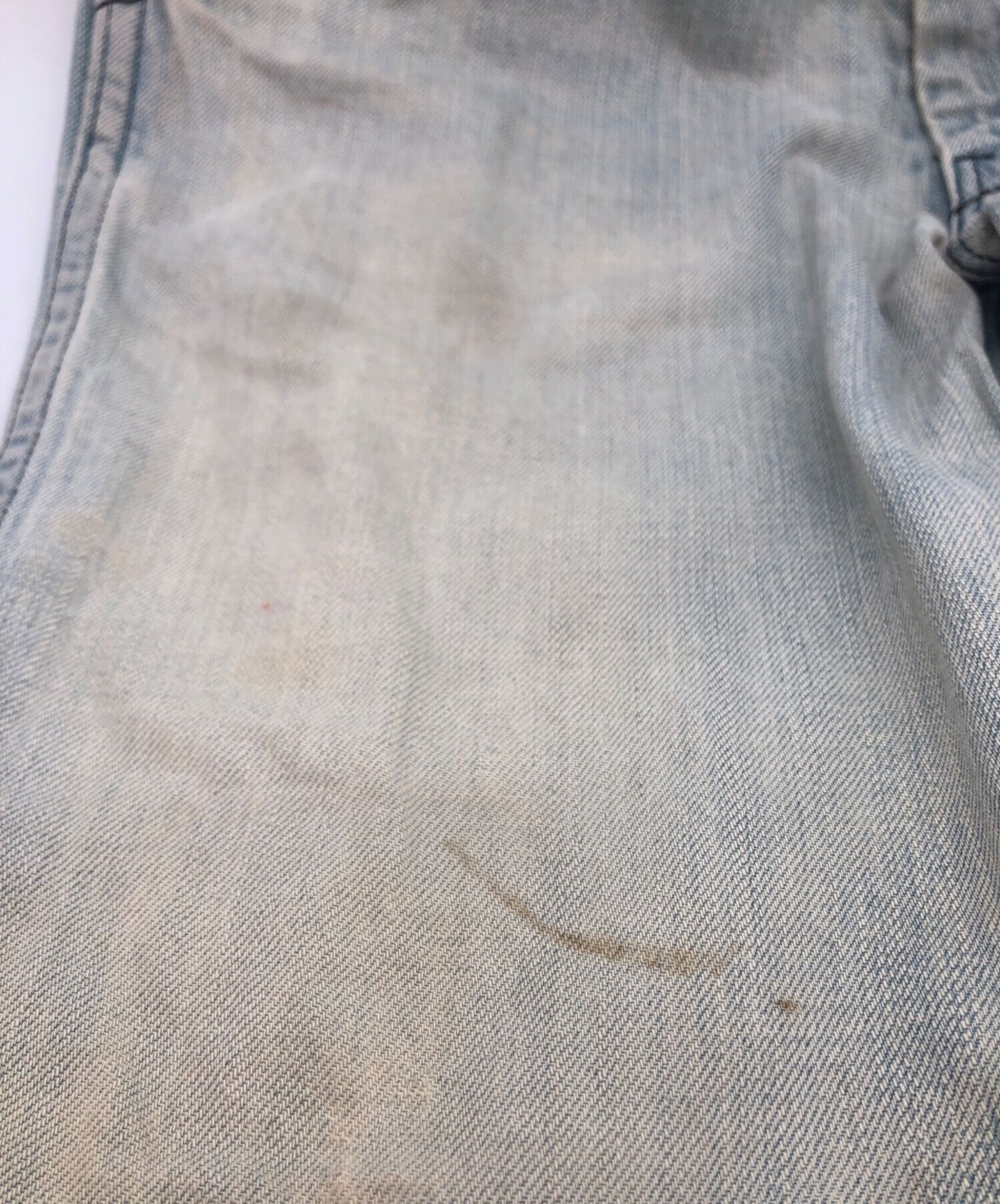 Number (N)ine NUMBER (N)INE Mud-finished Straight Denim Pants 3 x 30 Size US 31 - 7 Thumbnail