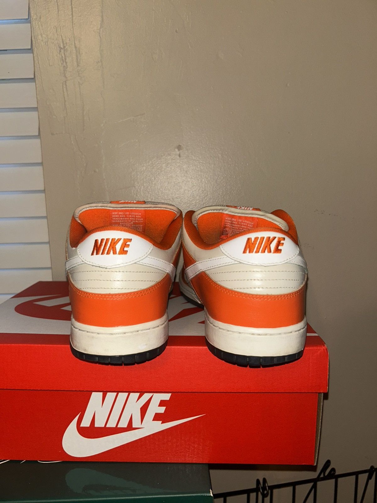 Nike Nike SB Dunk Low Orange Box Size US 13 / EU 46 - 7 Thumbnail