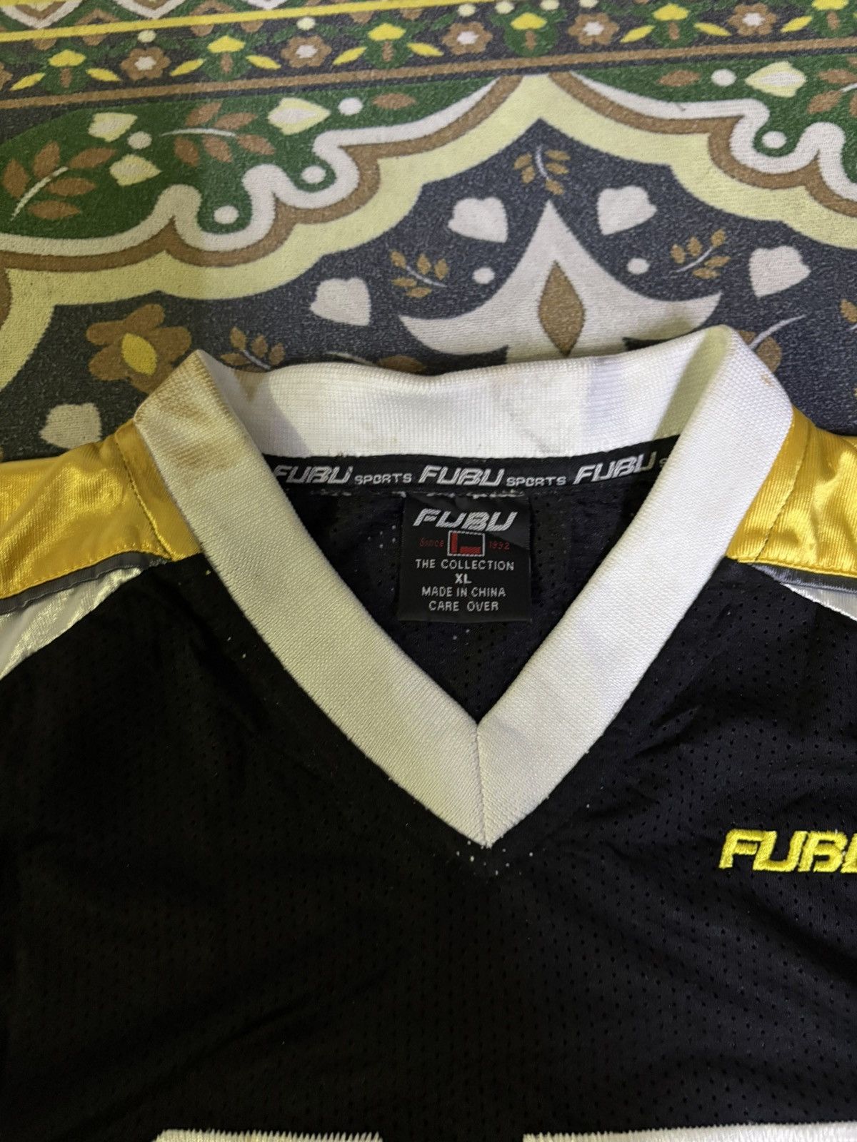 Fubu Vintage Y2k FUBU Mesh Jersey Size US XL / EU 56 / 4 - 9 Thumbnail