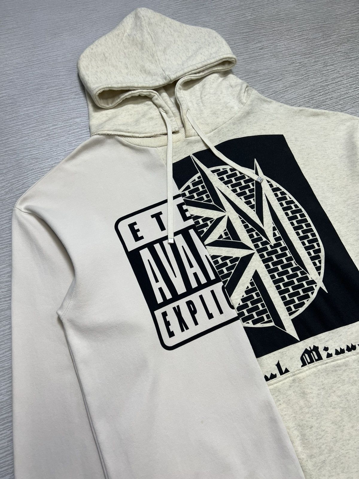 Maison MIHARA YASUHIRO MMY - Oversized Combined Pullover Hooded Sweatshirt Size US S / EU 44-46 / 1 - 5 Thumbnail