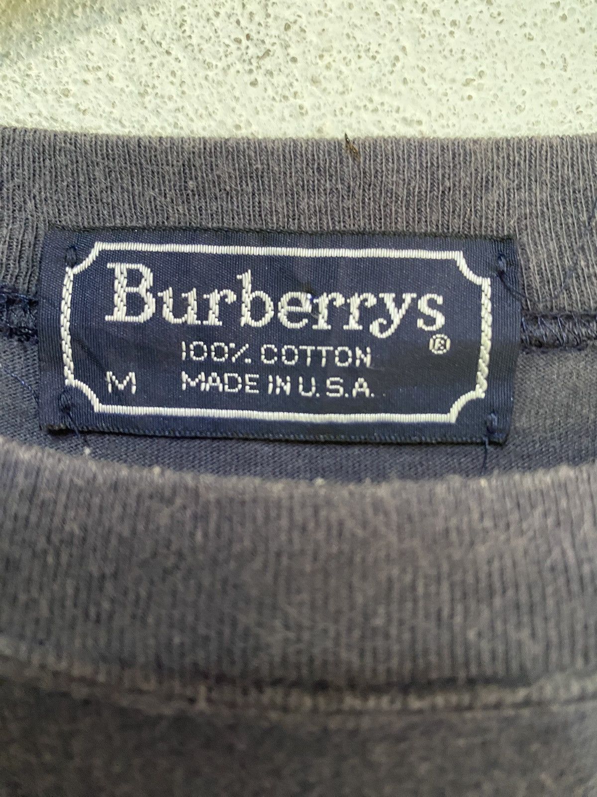 Burberry Burberrys Round Neck T Shirt For Man Size US M / EU 48-50 / 2 - 7 Thumbnail