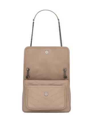 Saint Laurent Paris o1s1wg110924 Size: OS / Niki Baby Leather Bag Light Camel Size ONE SIZE - 3 Thumbnail
