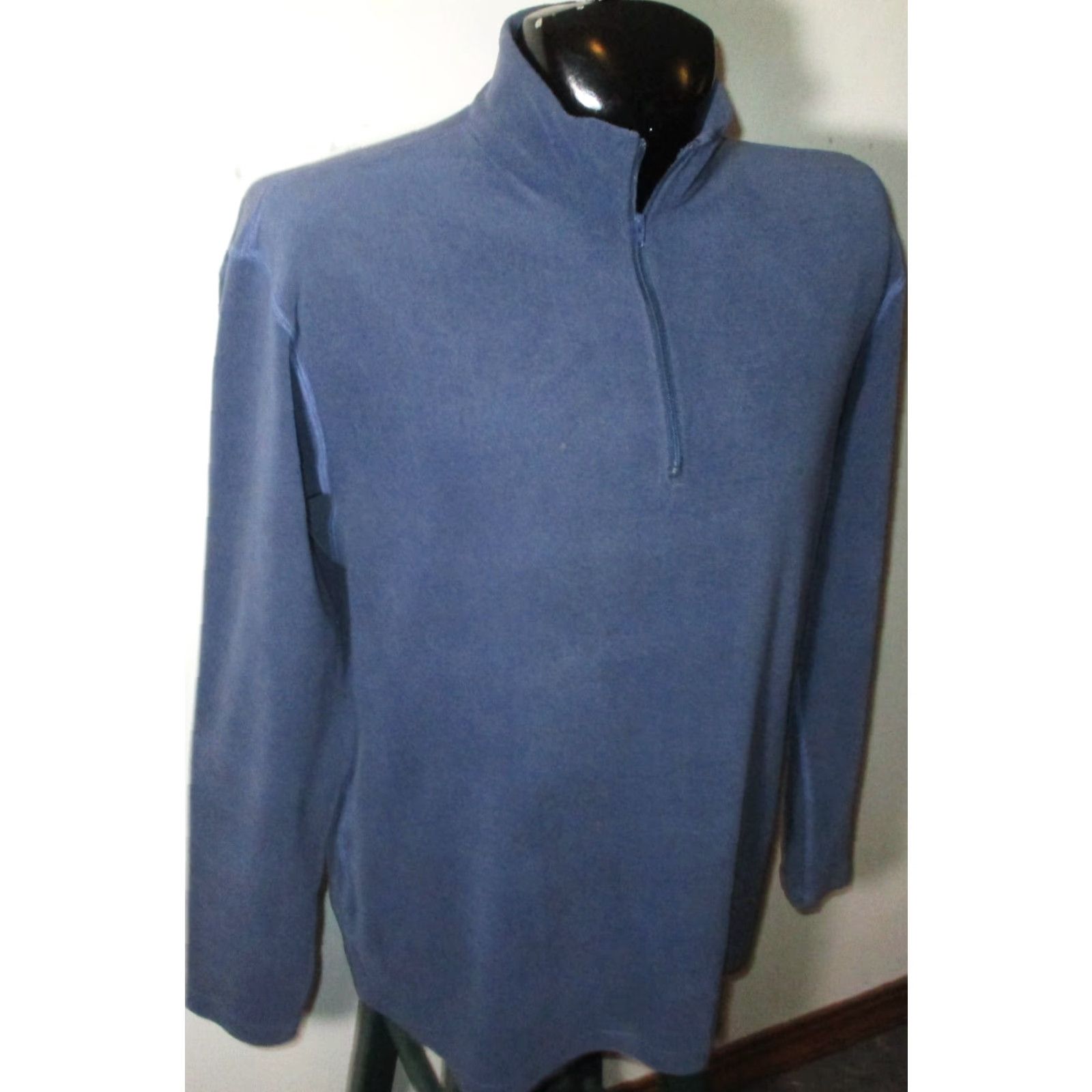 Orvis ORVIS Jersey Men's L/XL Pewter Fleece 1/2 Zip Size US XL / EU 56 / 4 - 3 Thumbnail