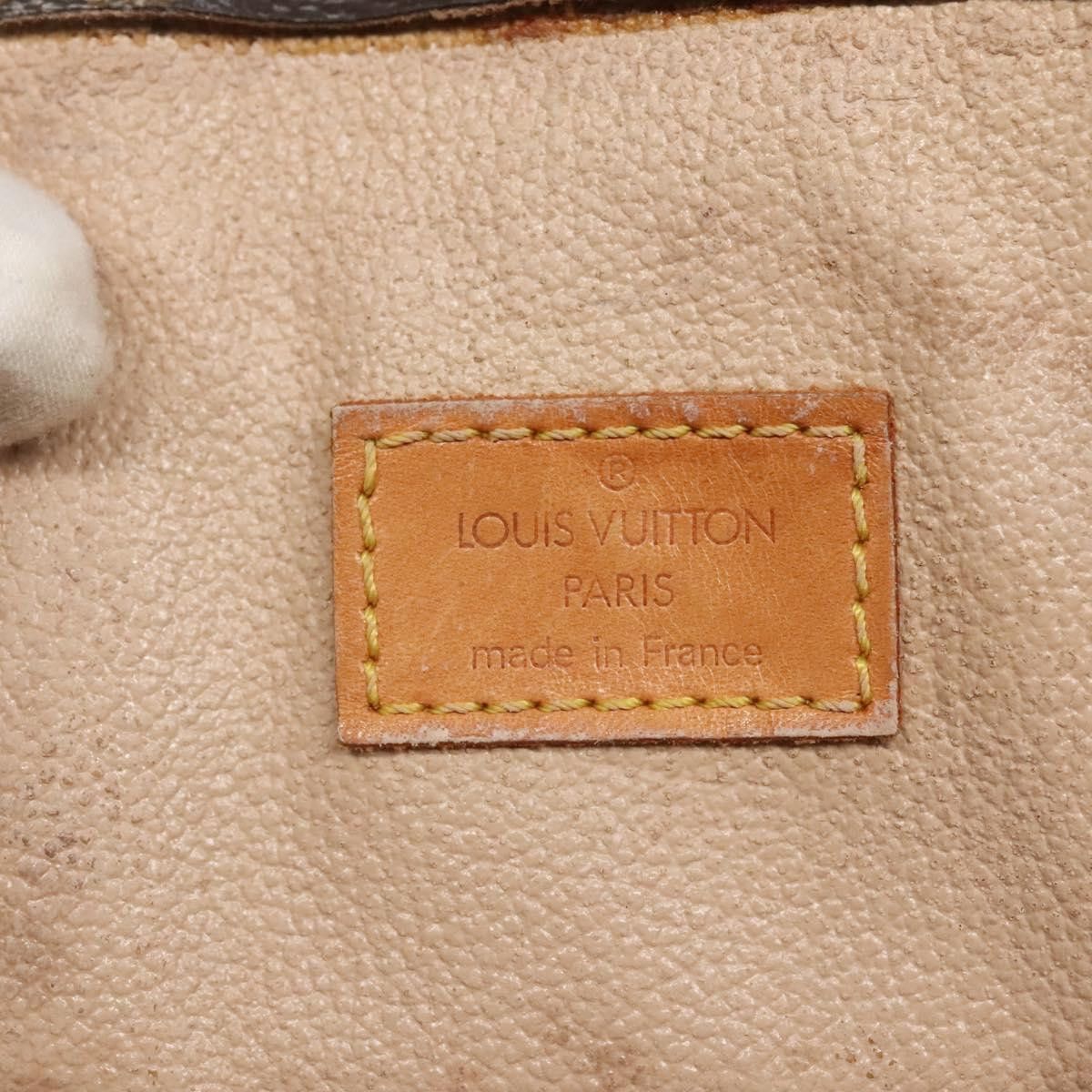 Louis Vuitton LOUIS VUITTON Monogram Sac Plat Hand Bag M51140 Size ONE SIZE - 10 Thumbnail