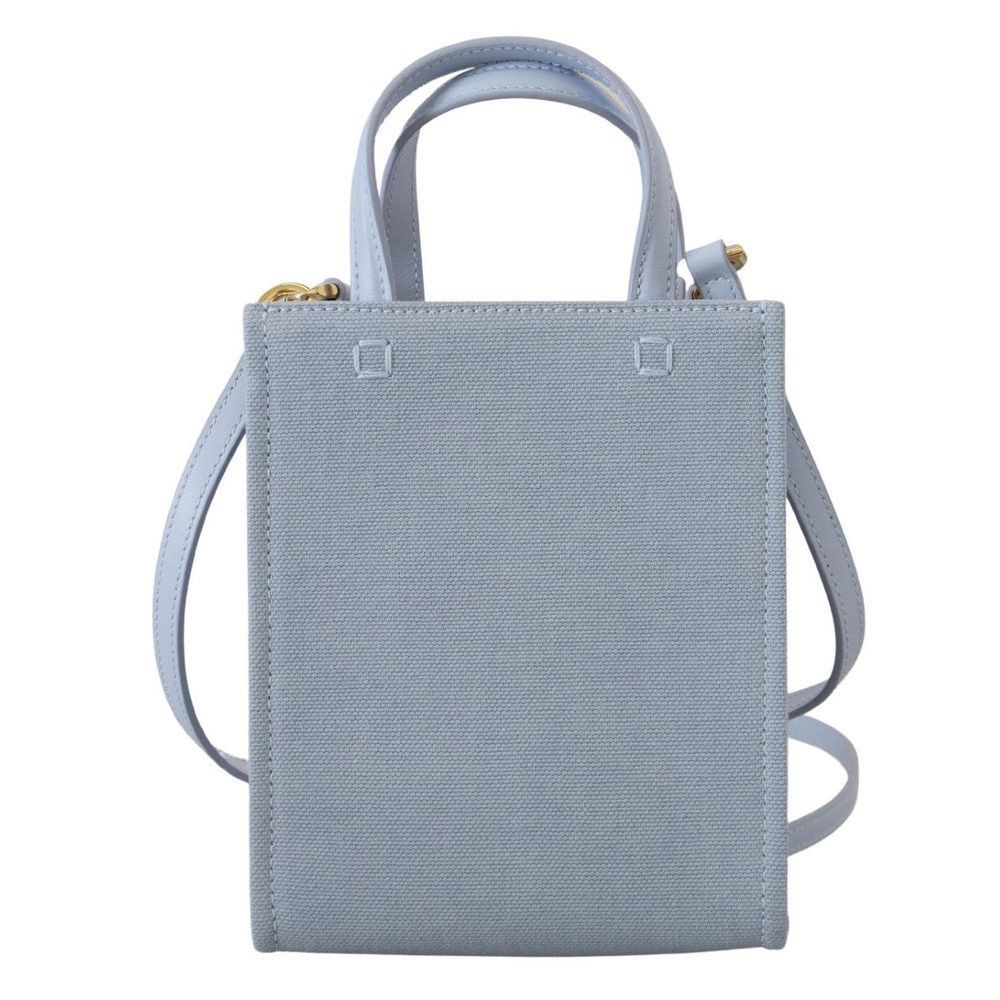 Givenchy Givenchy Blue Coated Canvas Vertical Cloud Mini Shoulder Bag Size ONE SIZE - 3 Thumbnail