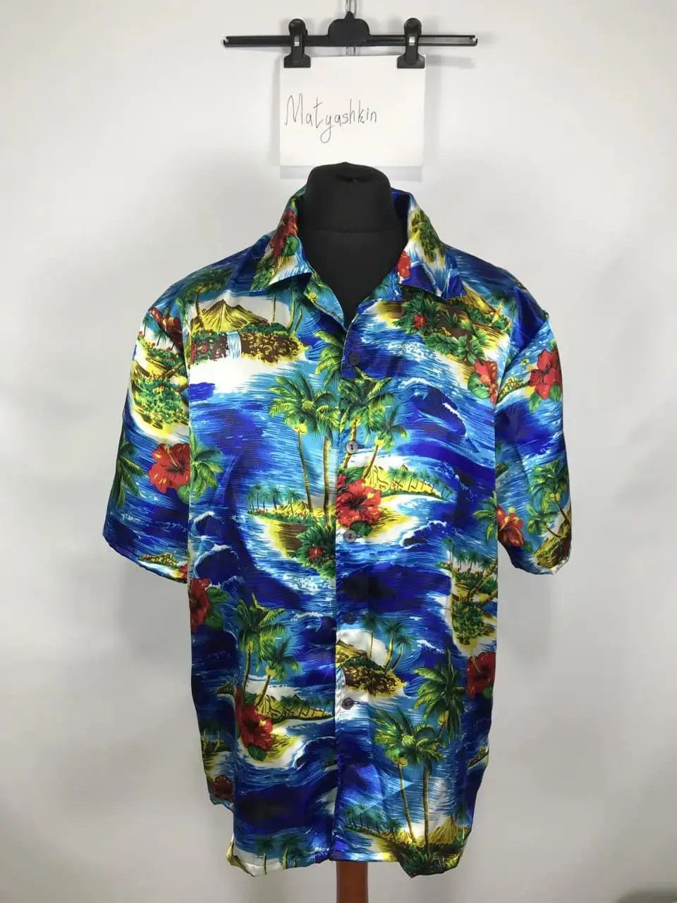 Vintage Hawaiian shirts short sleeve Size US XL / EU 56 / 4 - 1 Thumbnail