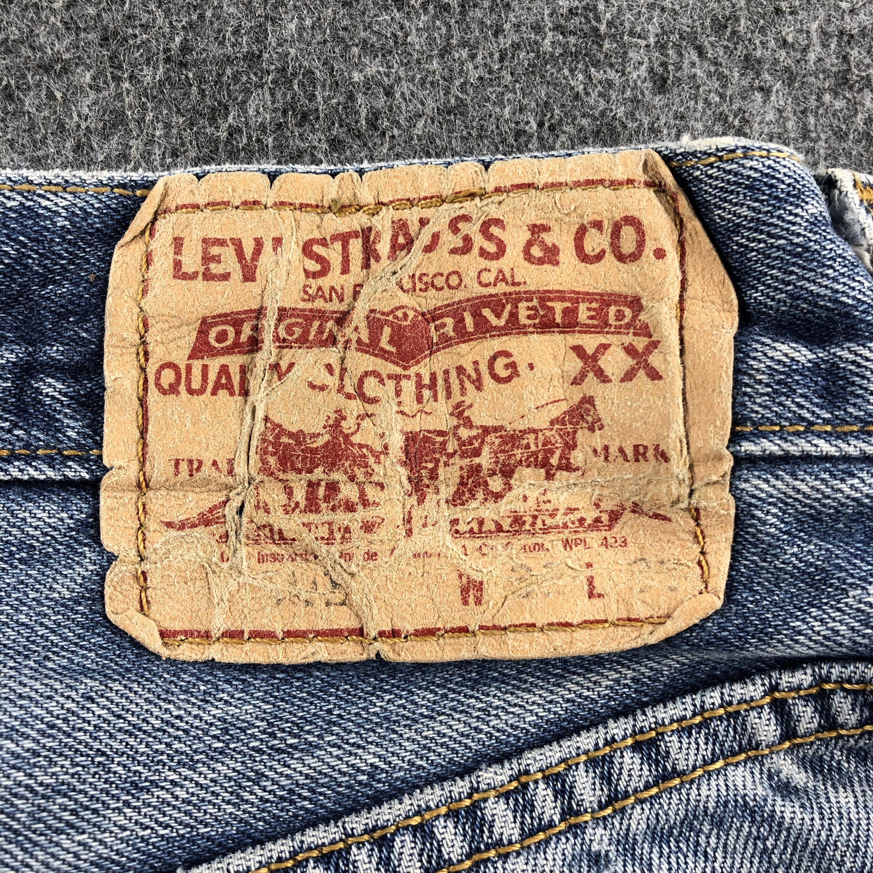 Levi's Vintage Blue Wash Levis 501 Jeans-J2312 Size US 29 - 5 Thumbnail