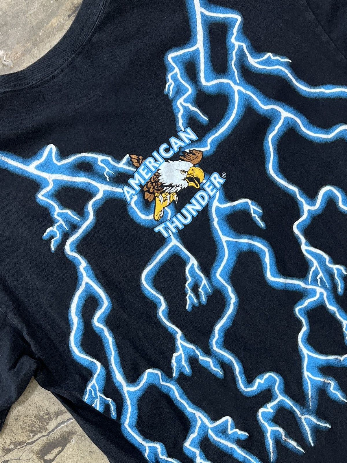 Harley Davidson Vintage American Thunder Native Women Wolf Nature Tee XL Size US XL / EU 56 / 4 - 4 Thumbnail