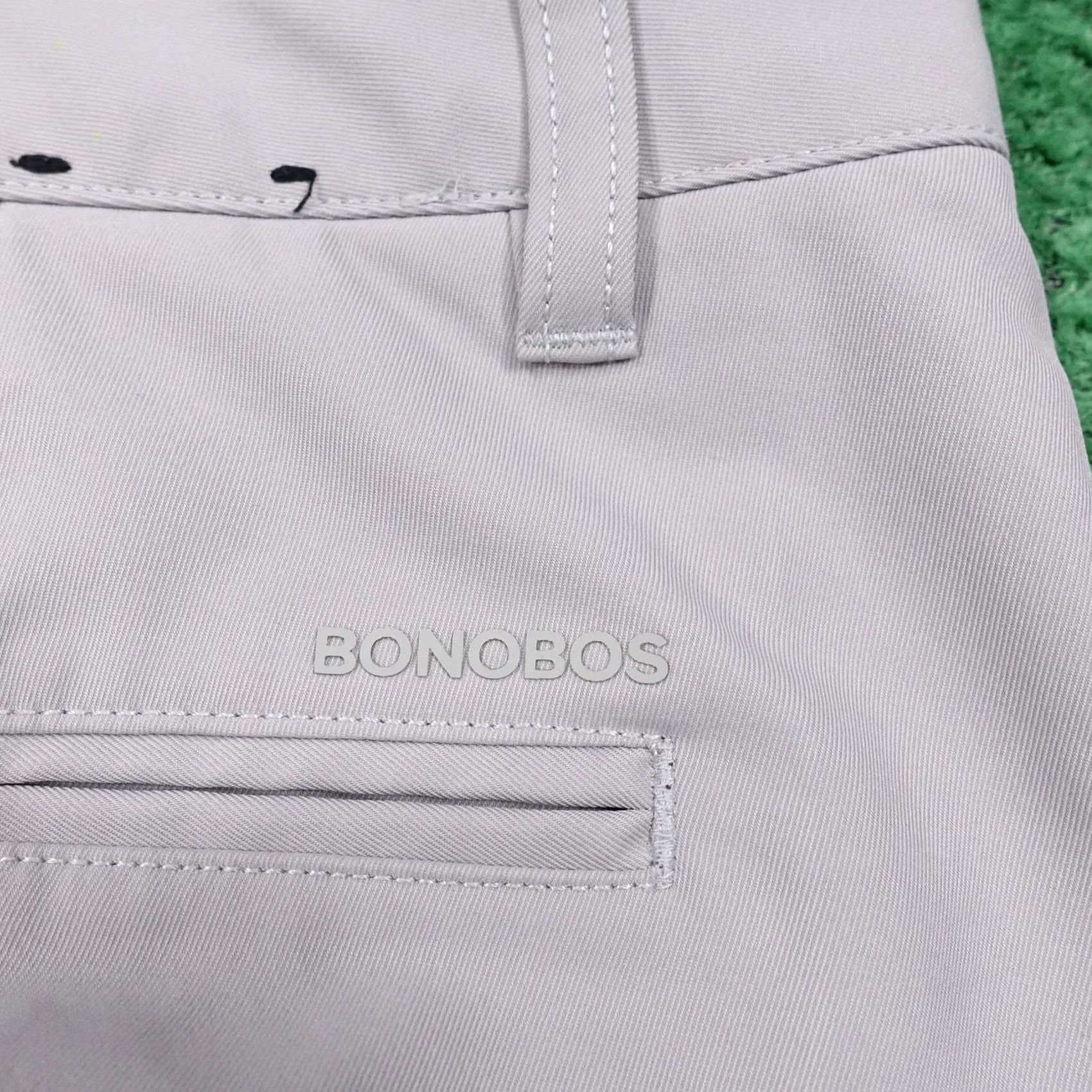 Bonobos Bonobos Shorts Mens 36 Gray Microfiber Polyester Chino Pockets 10 Inseam Size US 36 / EU 52 - 4 Thumbnail
