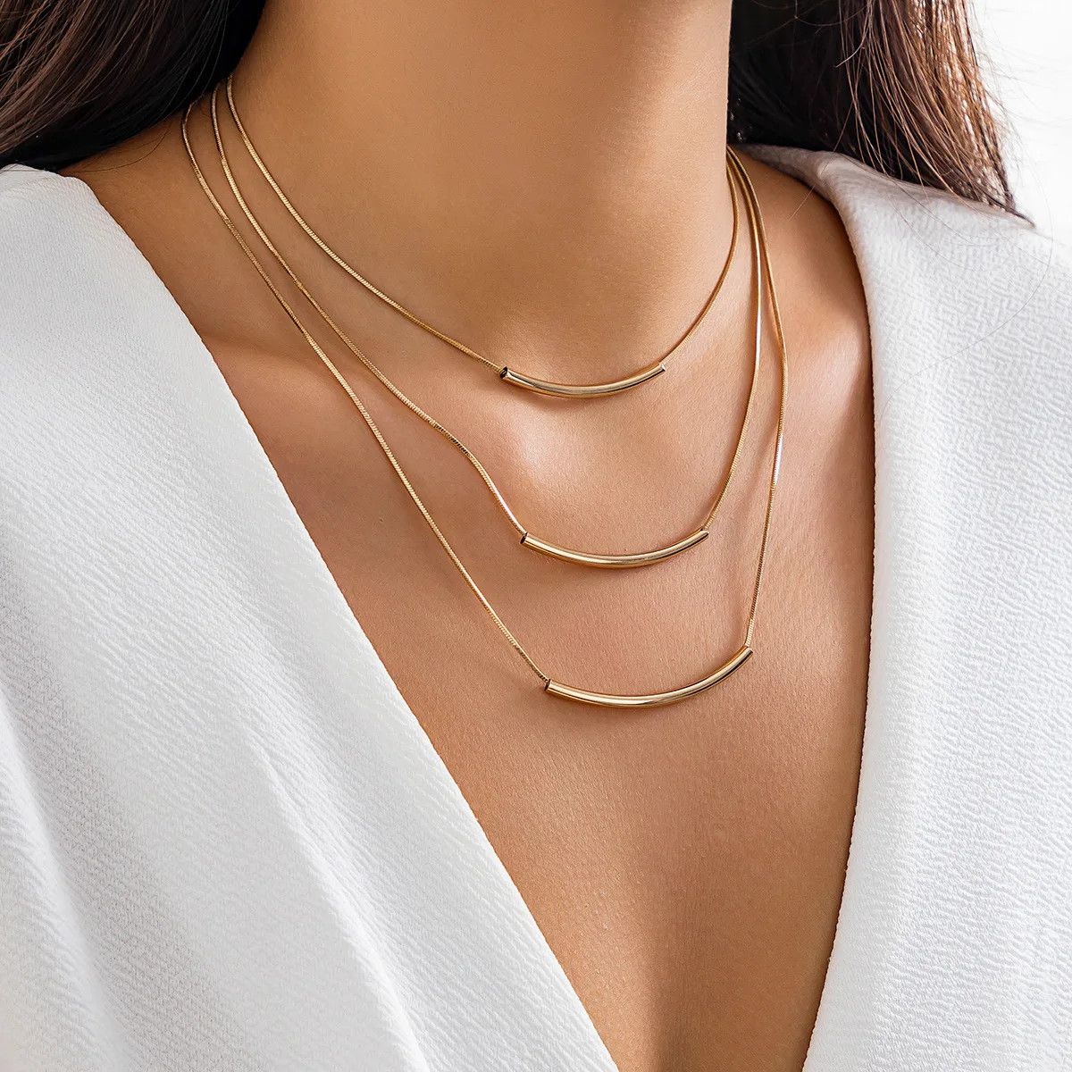 Japanese Brand × Vintage Boho Round Snake Chain Necklace Size ONE SIZE - 2 Thumbnail