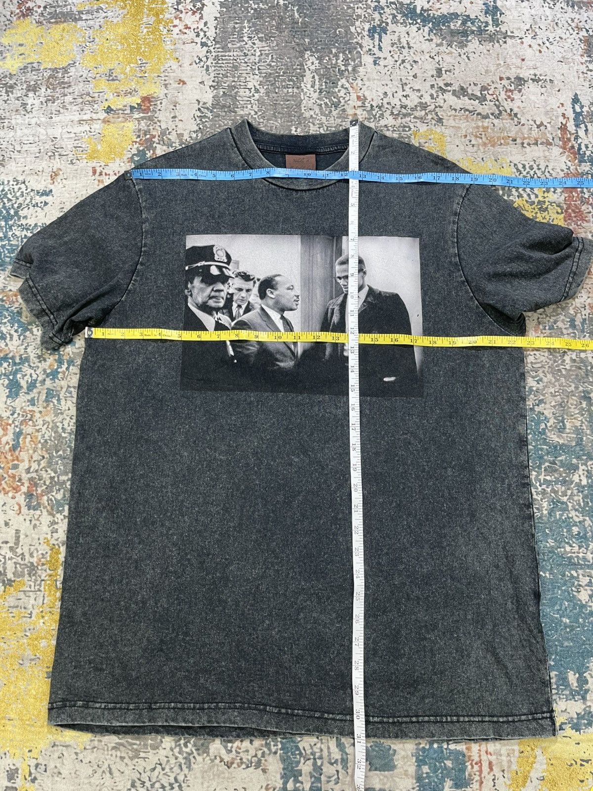 Shoe Palace Shoe Palace Malcolm X & MLK Icons Short Sleeve Tee Size US M / EU 48-50 / 2 - 7 Thumbnail