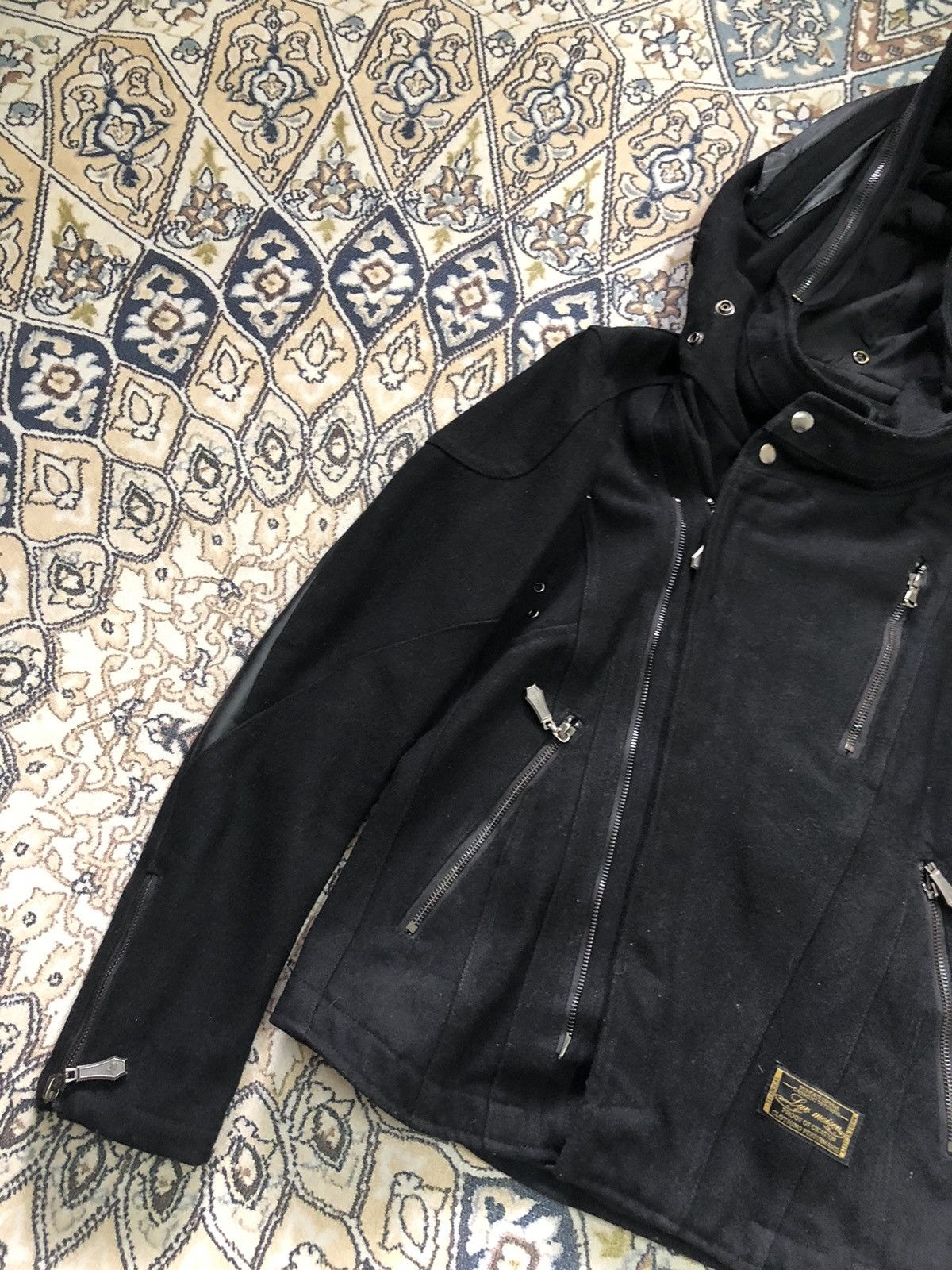 If Six Was Nine Rare❗️Jackrose Luv Maison Bondage Punk Wool Bono Jacket Size US M / EU 48-50 / 2 - 7 Thumbnail