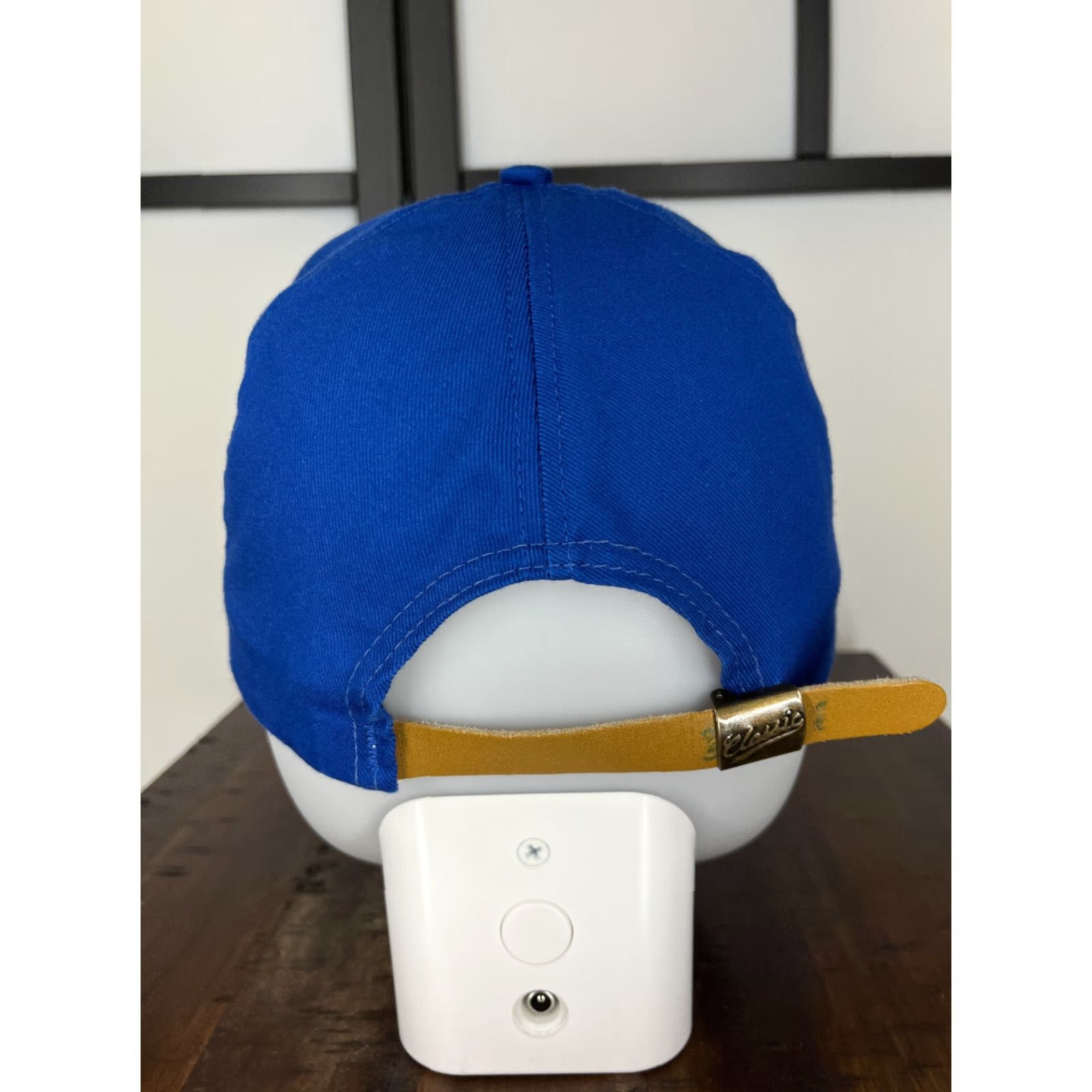 Vintage VINTAGE Classic Sportswear Hat Cap Strap Back Mens One Size Blue Cotton Twill Adjustable Baseball Cap Size ONE SIZE - 6 Thumbnail
