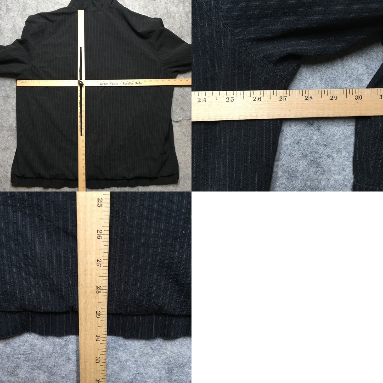 Nike Nike Hoodie Mens 3XL Black Striped Full Zip Logo Sports Winter Fall 90s Style Size US XXL / EU 58 / 5 - 9 Thumbnail