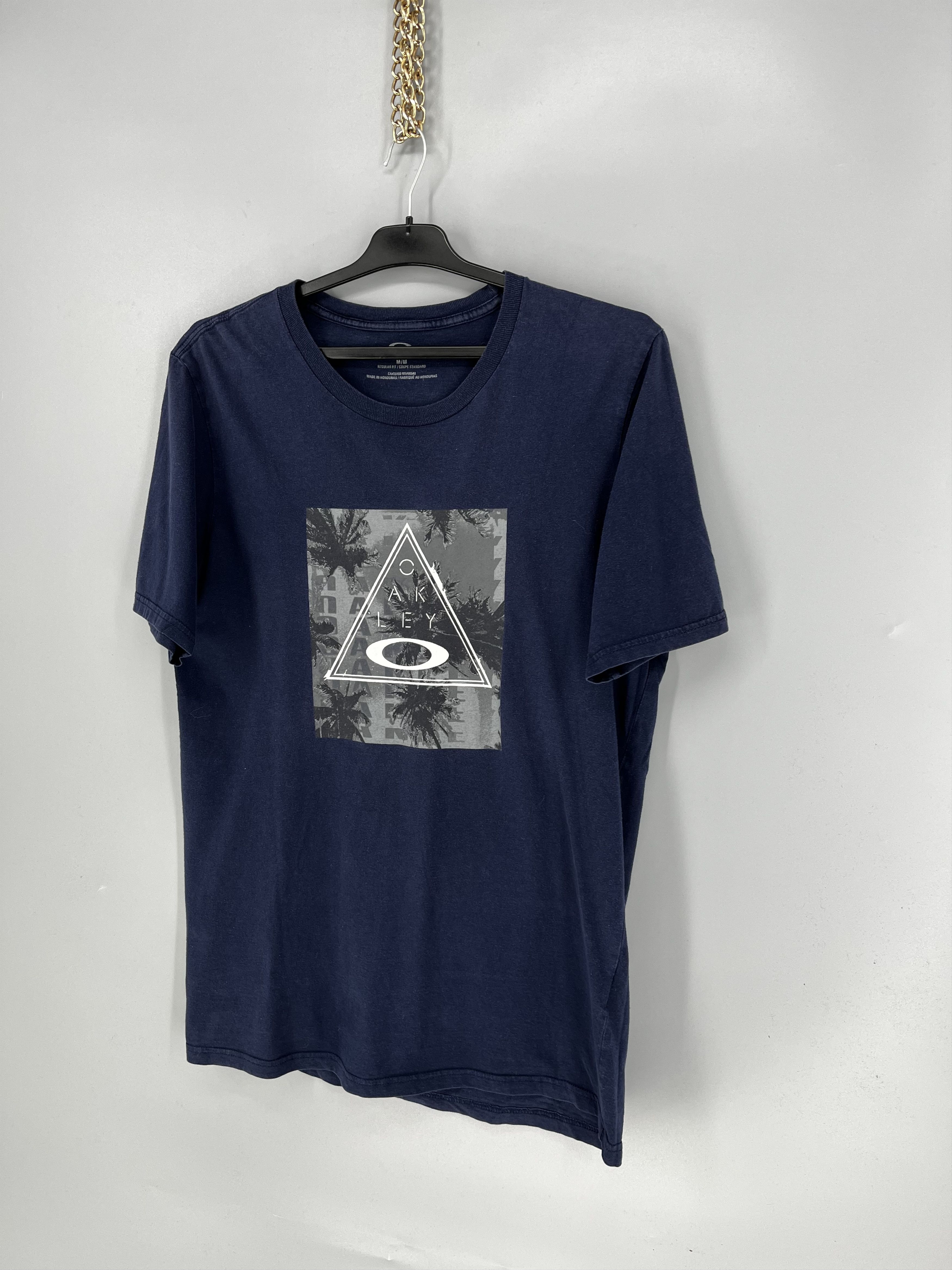 Oakley Oakley Pyramid Palm Tree Shirt Size M Surf Skate Blue Size US M / EU 48-50 / 2 - 3 Thumbnail