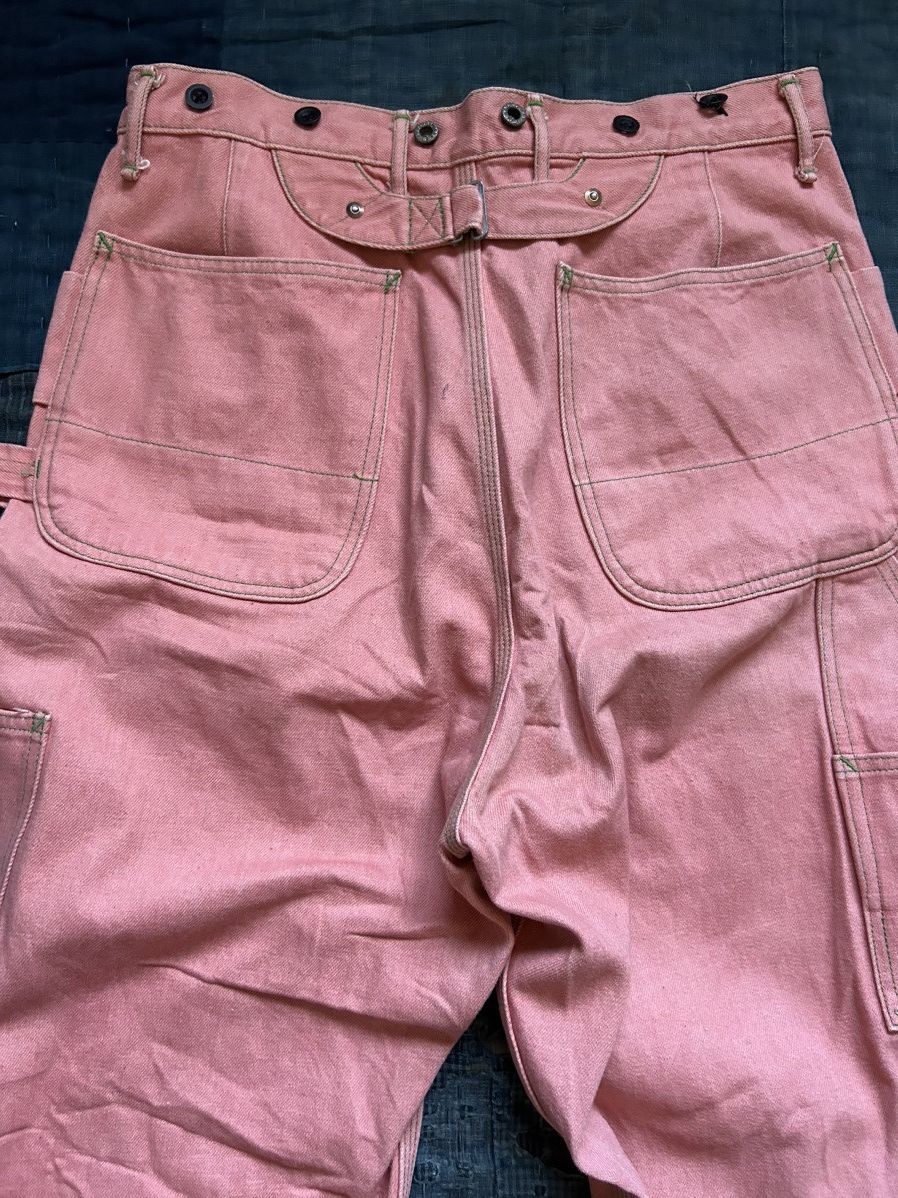 Kapital × Kapital Kountry KAPITAL color denim Double Knee Lumber Pants pink Size US 30 / EU 46 - 10 Thumbnail