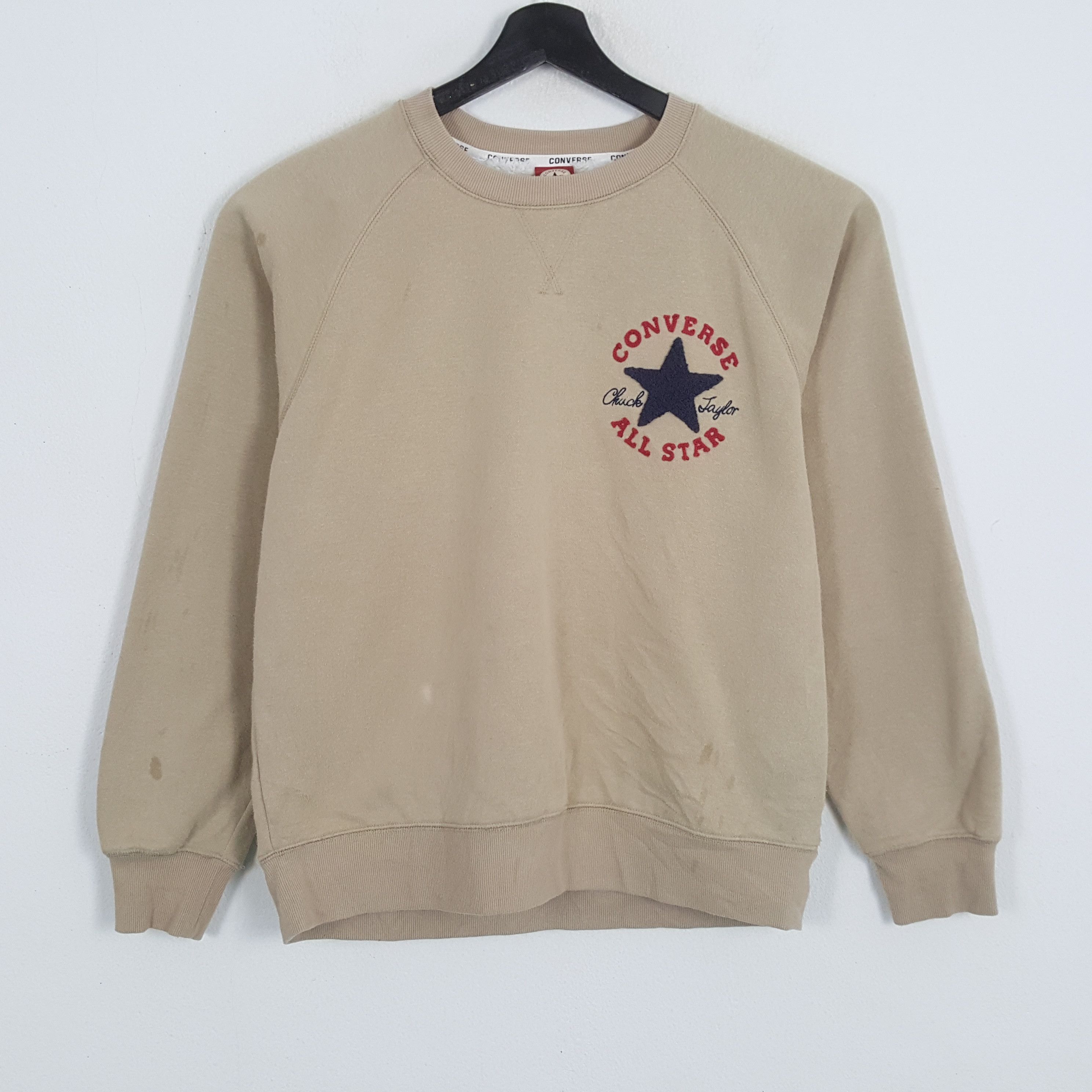 Converse × Vintage CONVERSE All Star Streetwear Style Sweatshirt Size US M / EU 48-50 / 2 - 1 Thumbnail