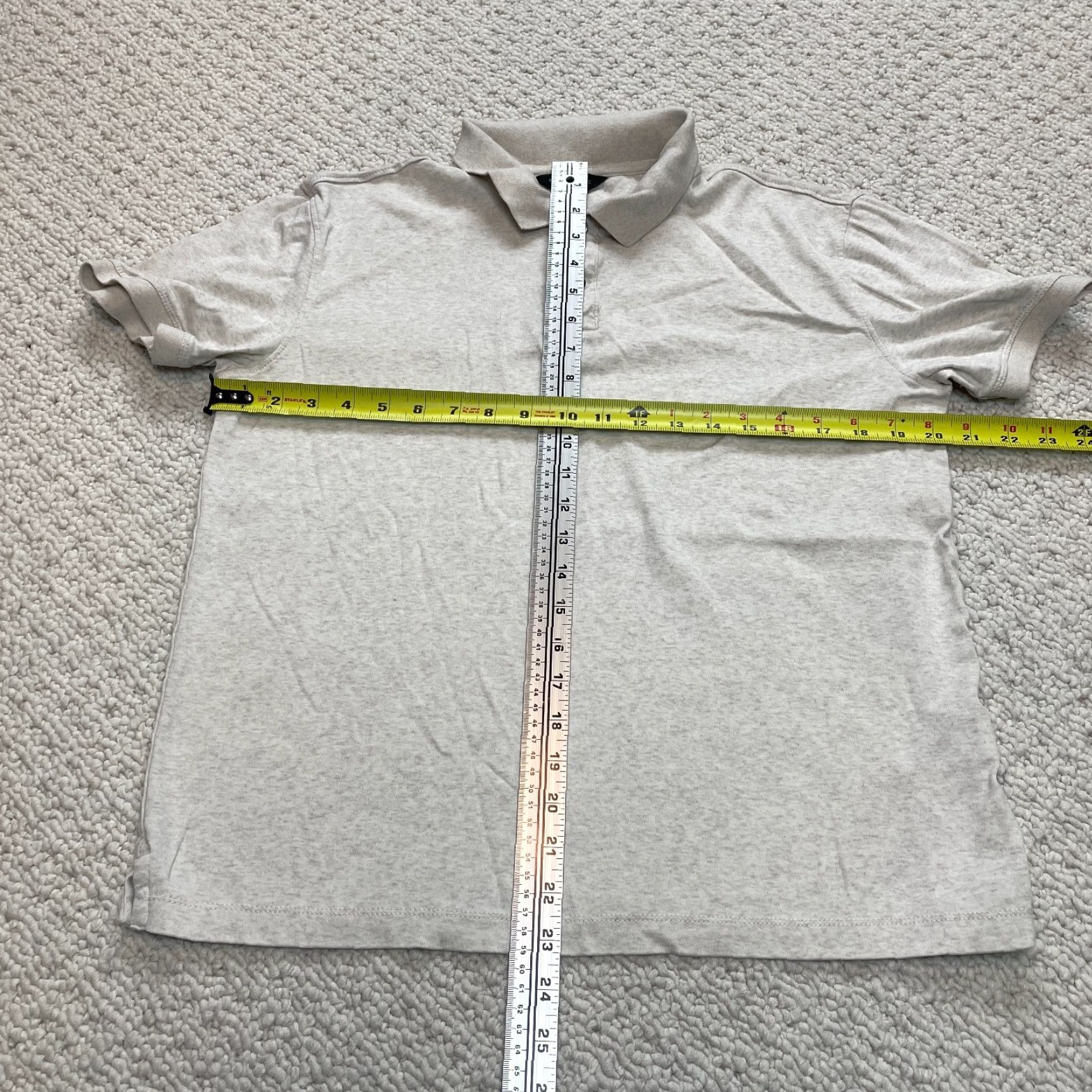 Banana Republic Banana Republic Polo Shirt Mens M Beige Short Sleeve Collared Regular Fit Golf Size US M / EU 48-50 / 2 - 4 Thumbnail