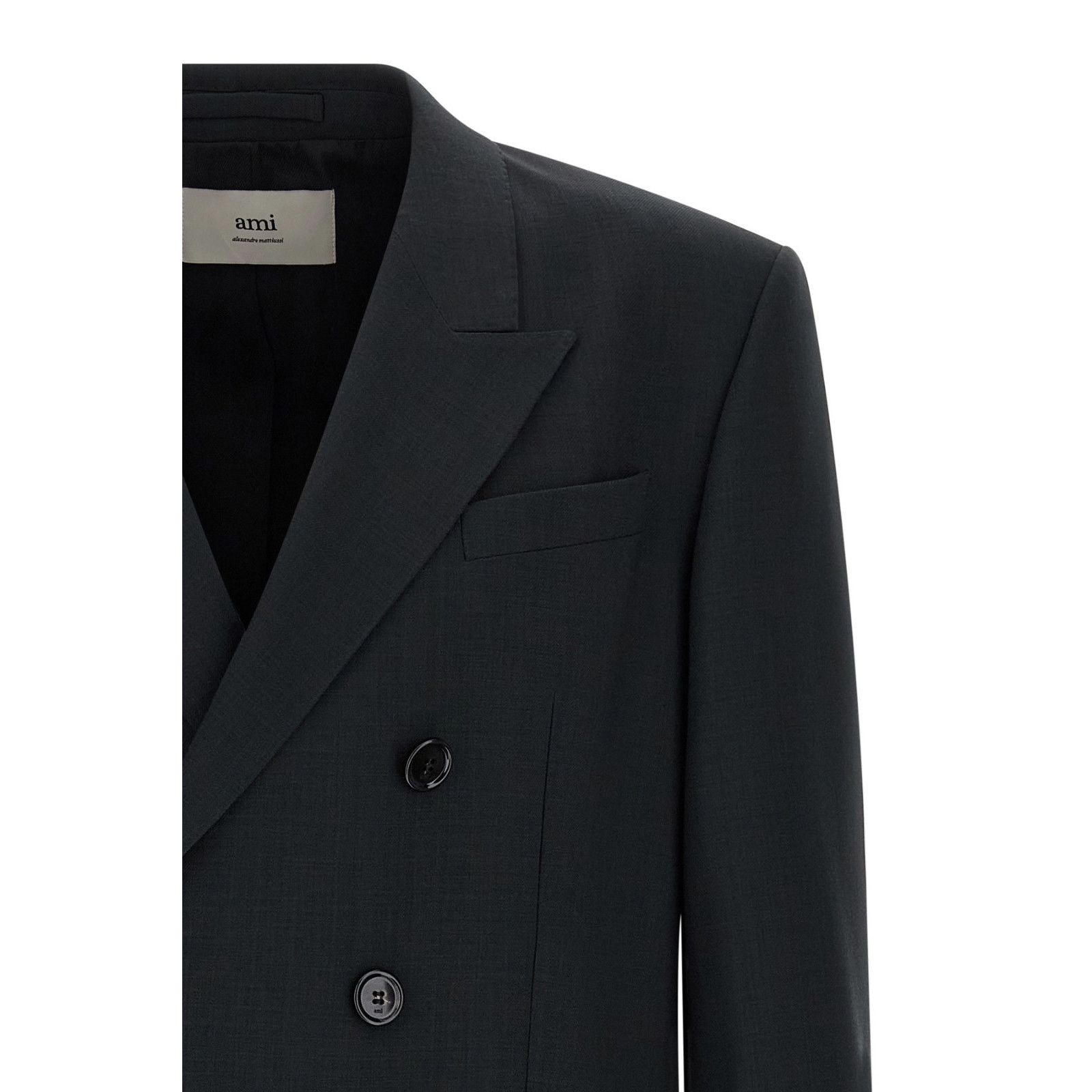 AMI AMI PARIS Gray Wool Blazer New & Authentic (Men's size:M;) Size US M / EU 48-50 / 2 - 3 Thumbnail