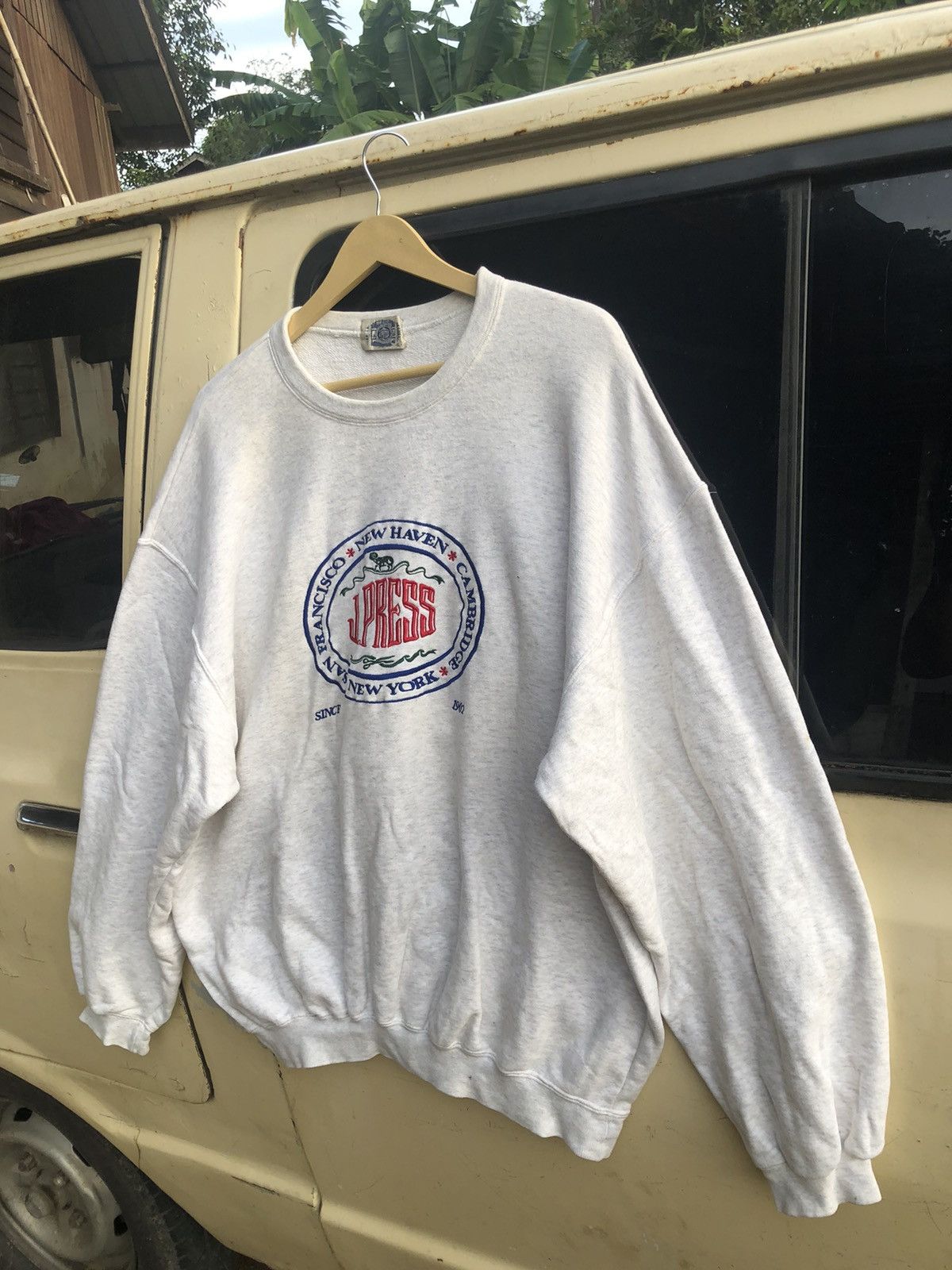 Japanese Brand J. Press New York Oversized Sweatshirt Size US XXL / EU 58 / 5 - 3 Thumbnail