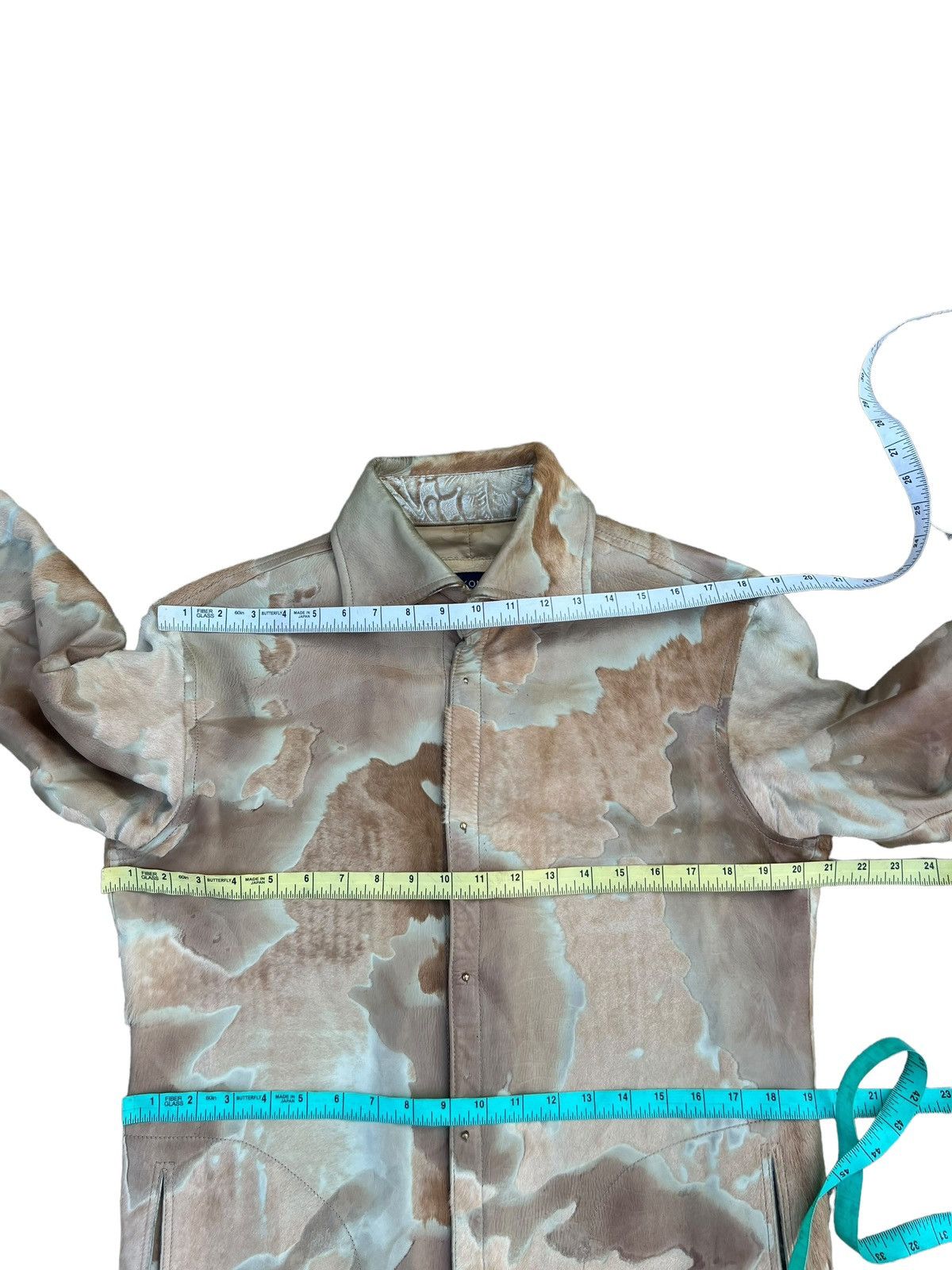 Freewheelers × Japanese Brand × Leather RARE!!! L & Kondo Japan Leather Animal Shirt Jacket Size US M / EU 48-50 / 2 - 23 Thumbnail