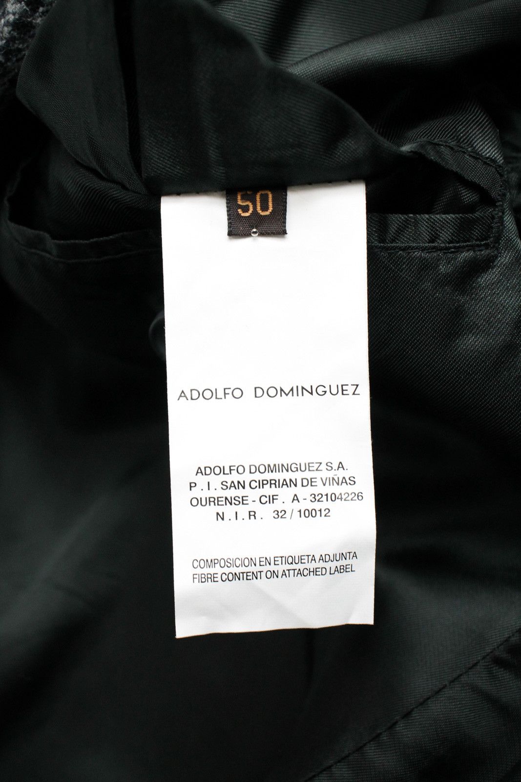 Adolfo Dominguez ADOLFO DOMINGUEZ Coat Men's (EU) 50 Wool Blend Houndstooth Size US L / EU 52-54 / 3 - 8 Thumbnail