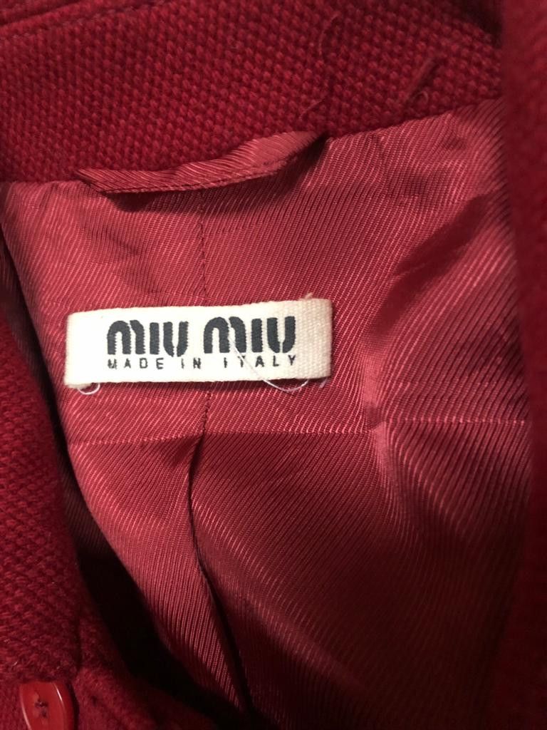 Miu Miu Miu Miu Double Breast Wool Long Coat Size S / US 4 / IT 40 - 3 Thumbnail