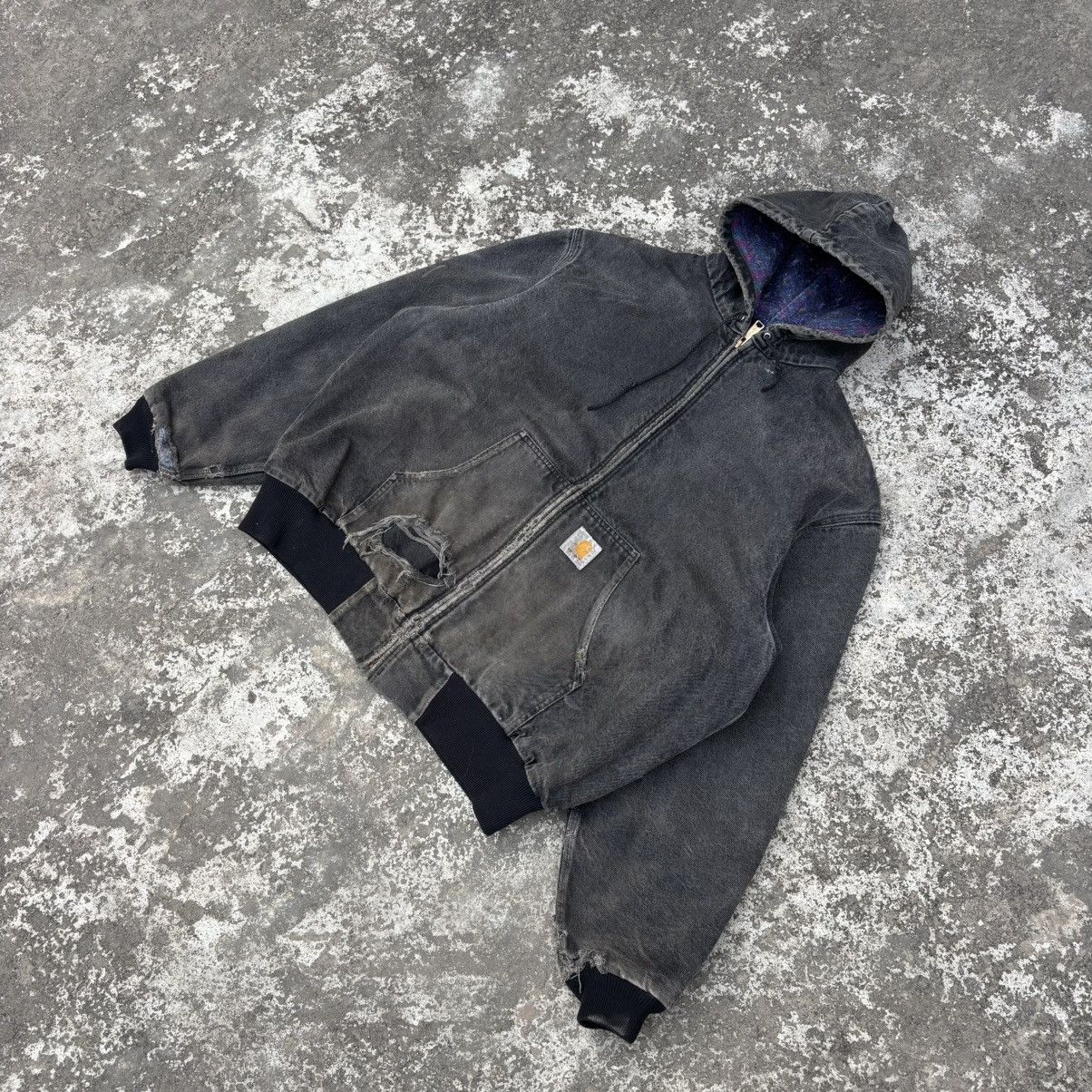 Carhartt Vintage 90s Carhartt JB6865 Aztec Blanket Lined Jacket GRAIL Size US L / EU 52-54 / 3 - 9 Thumbnail