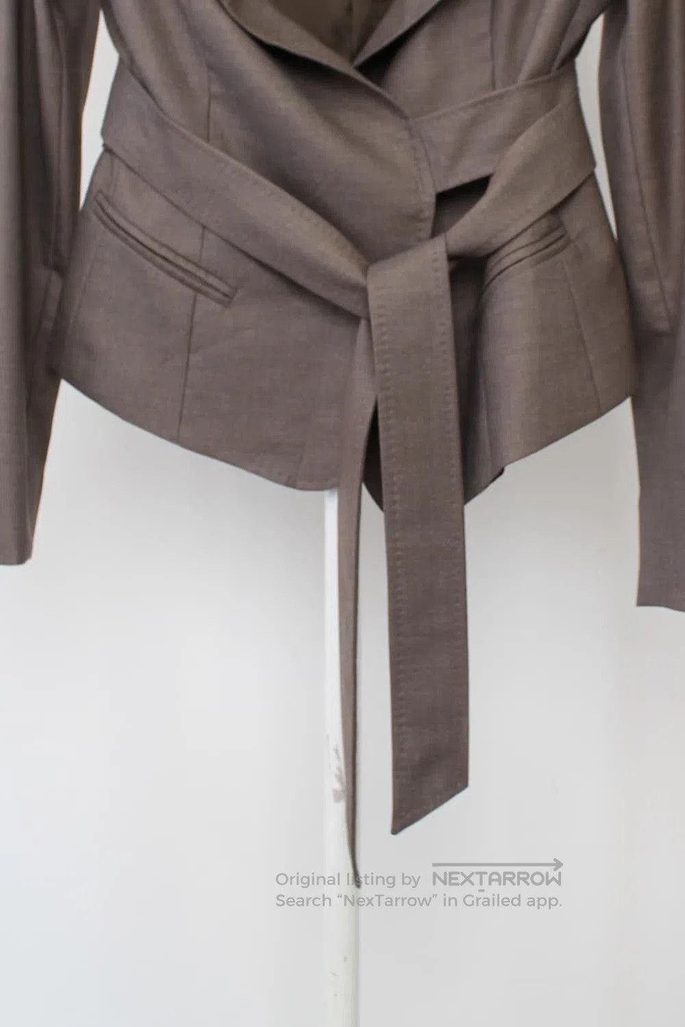 Max Mara Max Mara Vintage Strapped Jacket. Size M / US 6-8 / IT 42-44 - 4 Thumbnail