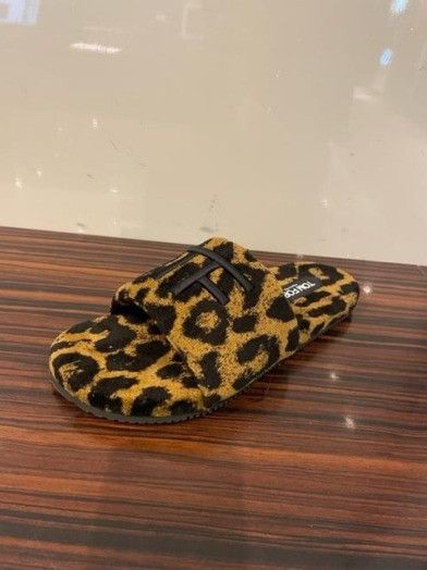 Tom Ford o1w1db10124 Leopard Print Slides in Black Brown Size US 11 / EU 44 - 6 Thumbnail