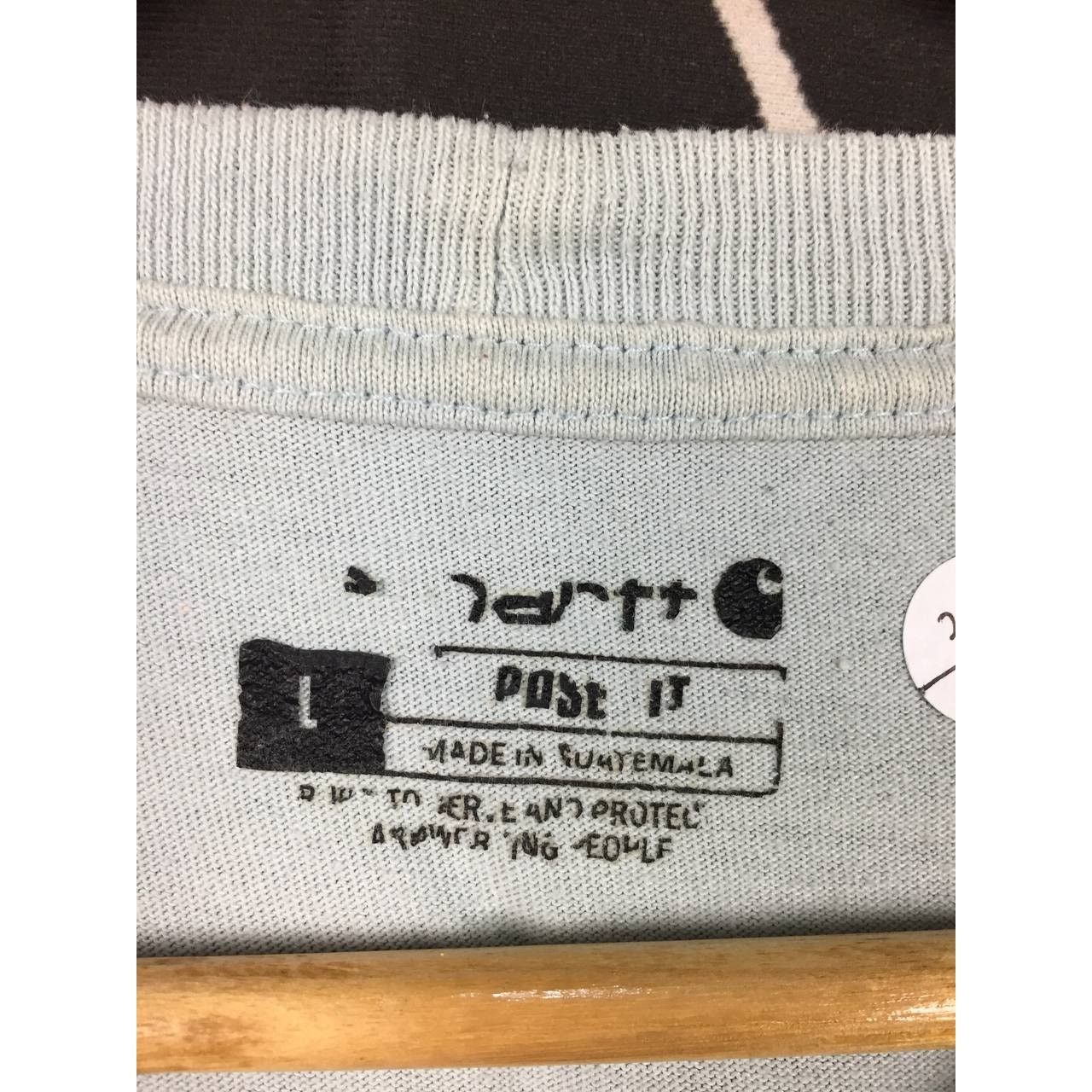Carhartt × Vintage Vtg Carhartt Workwear Pocket Loose Fit Tee Size US L / EU 52-54 / 3 - 12 Thumbnail