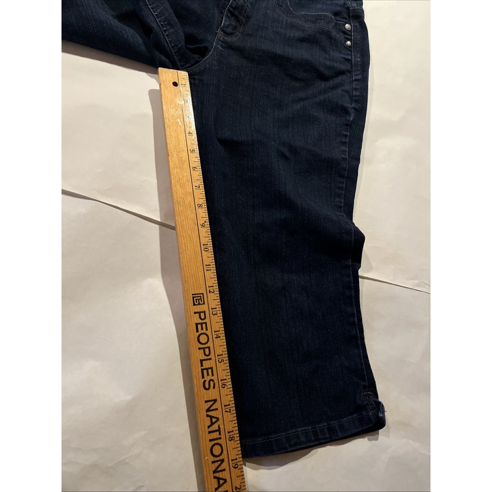 Gloria Vanderbilt Gloria Vanderbilt The Perfect Fit Jeans Womens 12 33x19 blue Size 34" / US 12 / IT 48 - 4 Thumbnail