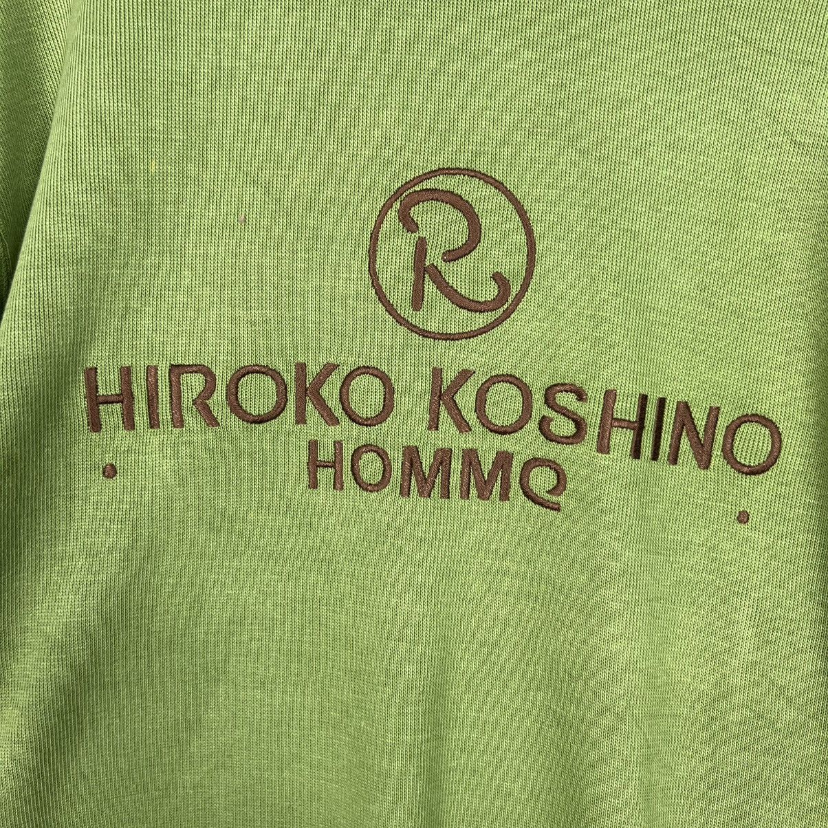 Hiroko Koshino Homme HIROKO KOSHINO HOMME Embroidered Logo Sweatshirt #4006-C182 Size US M / EU 48-50 / 2 - 3 Thumbnail