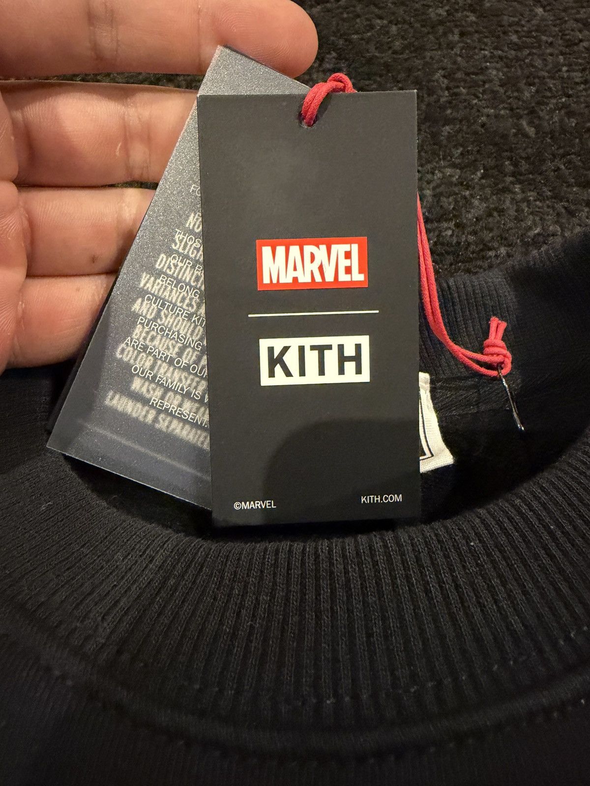 Kith × Marvel Comics Marvel | Kith Clash Vintage Nelson Crewneck Size US M / EU 48-50 / 2 - 9 Thumbnail