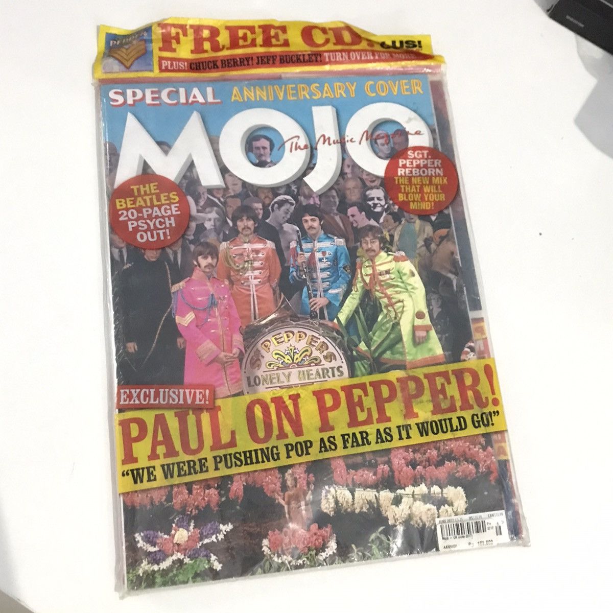 POP MAGAZINE × Vintage Nos New Old Stock Mojo Magazine 2017 The beatles on paul mc Size ONE SIZE - 12 Thumbnail